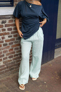 LINNEN RAE PANTS LIGHTGREEN