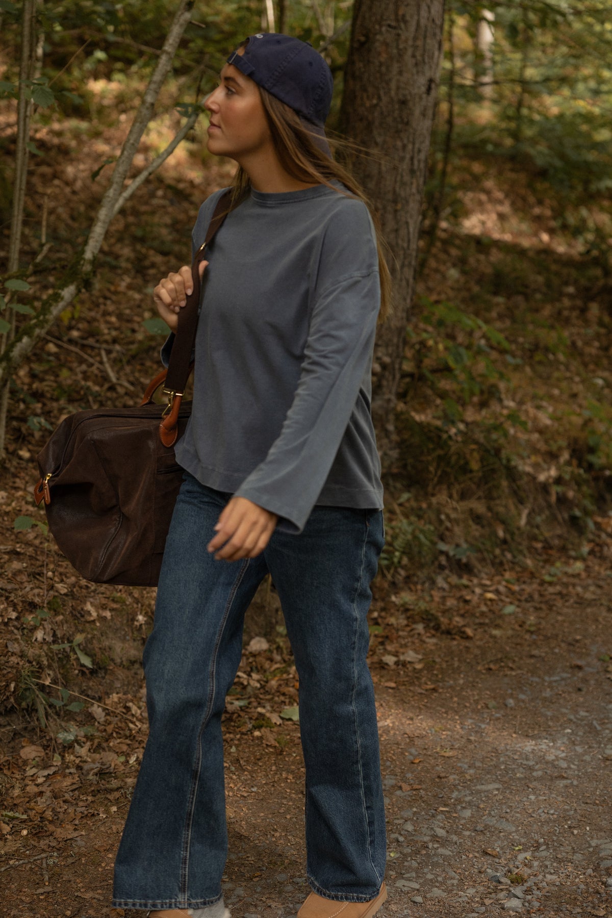 JADE LONGSLEEVE WASHED BLUE/GREY