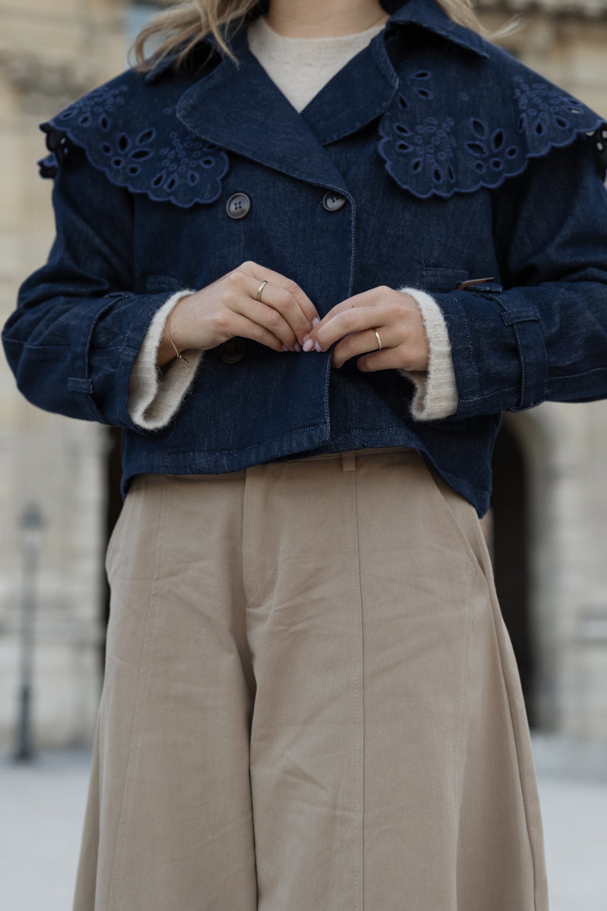 DENIM OLIVIA JACKET