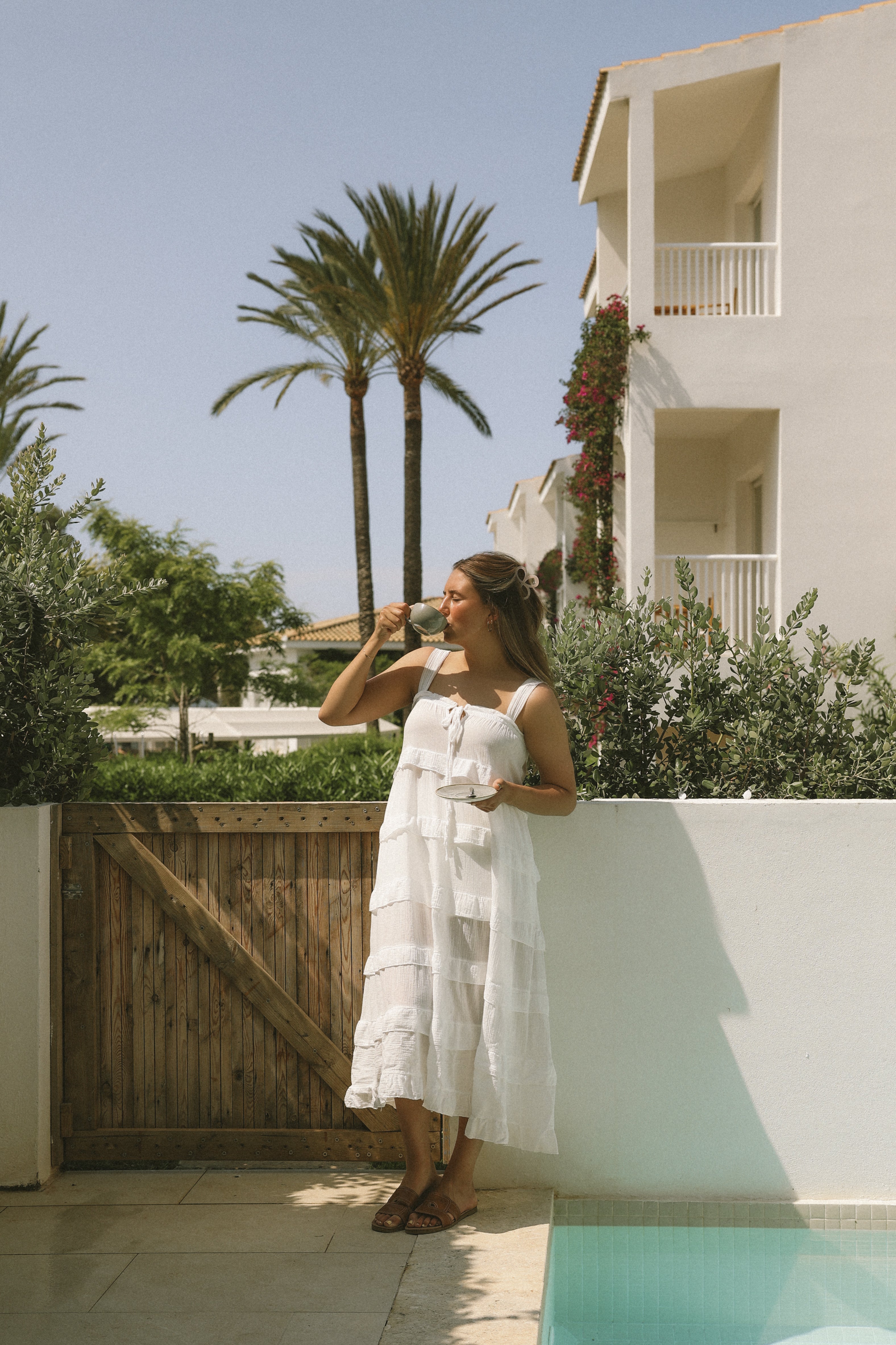 MARIE MAXI DRESS WHITE
