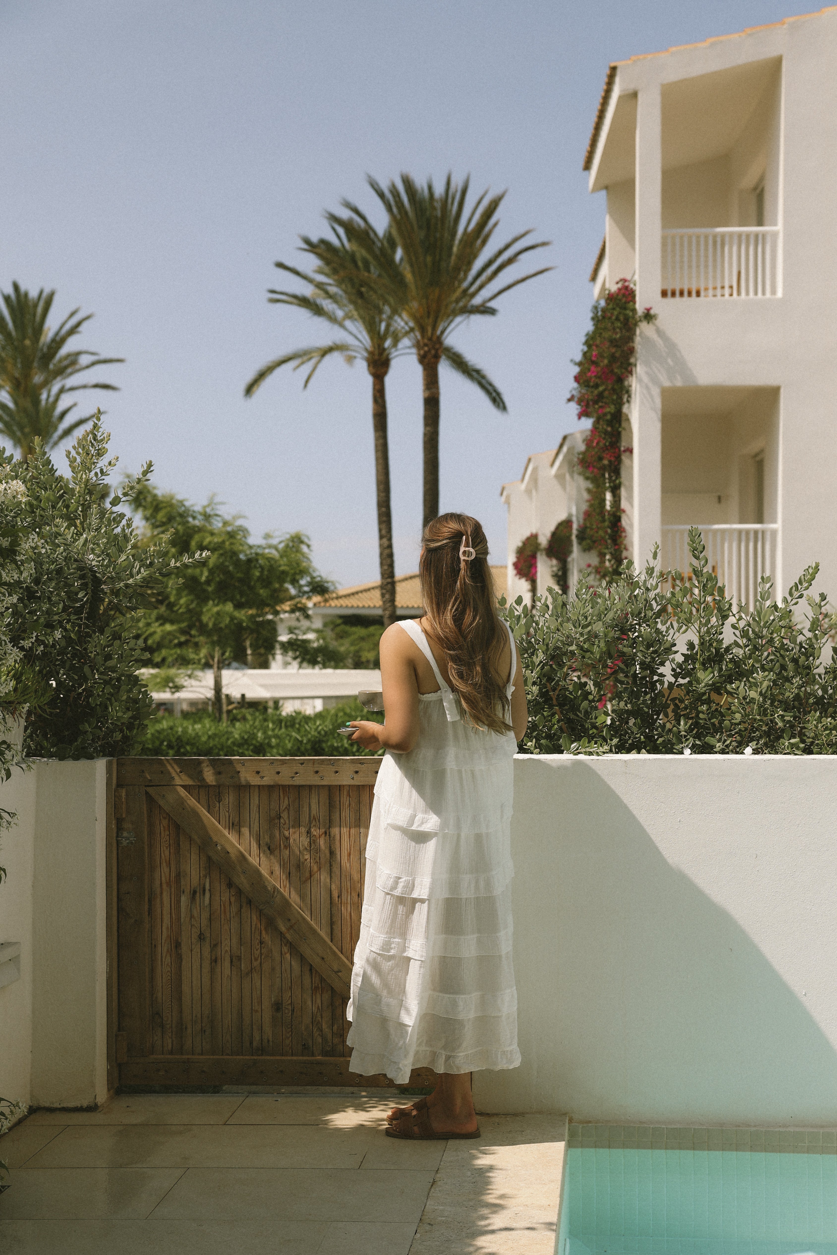 MARIE MAXI DRESS WHITE