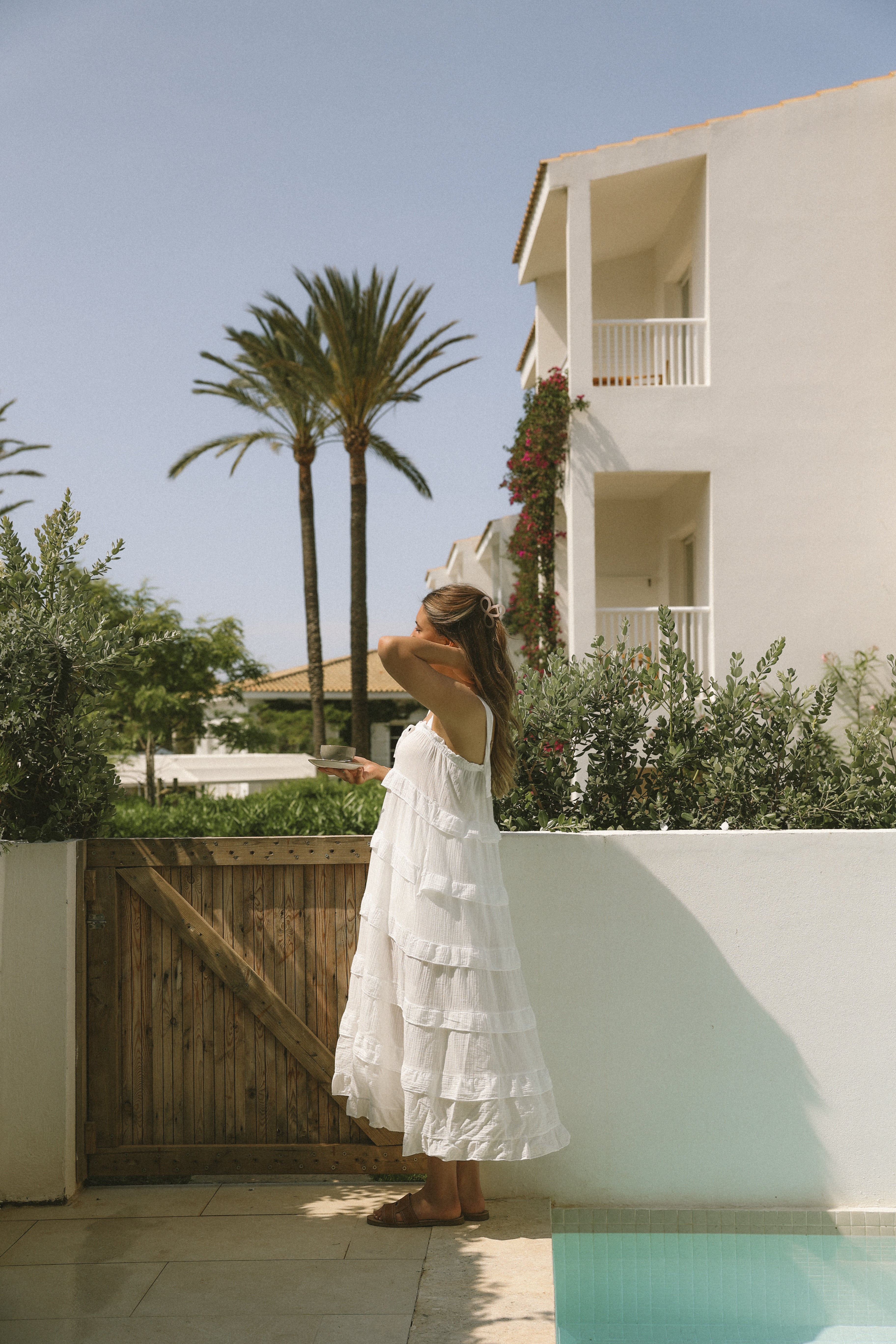 MARIE MAXI DRESS WHITE
