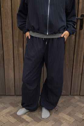 KELLY PANTS STRIPED NAVY