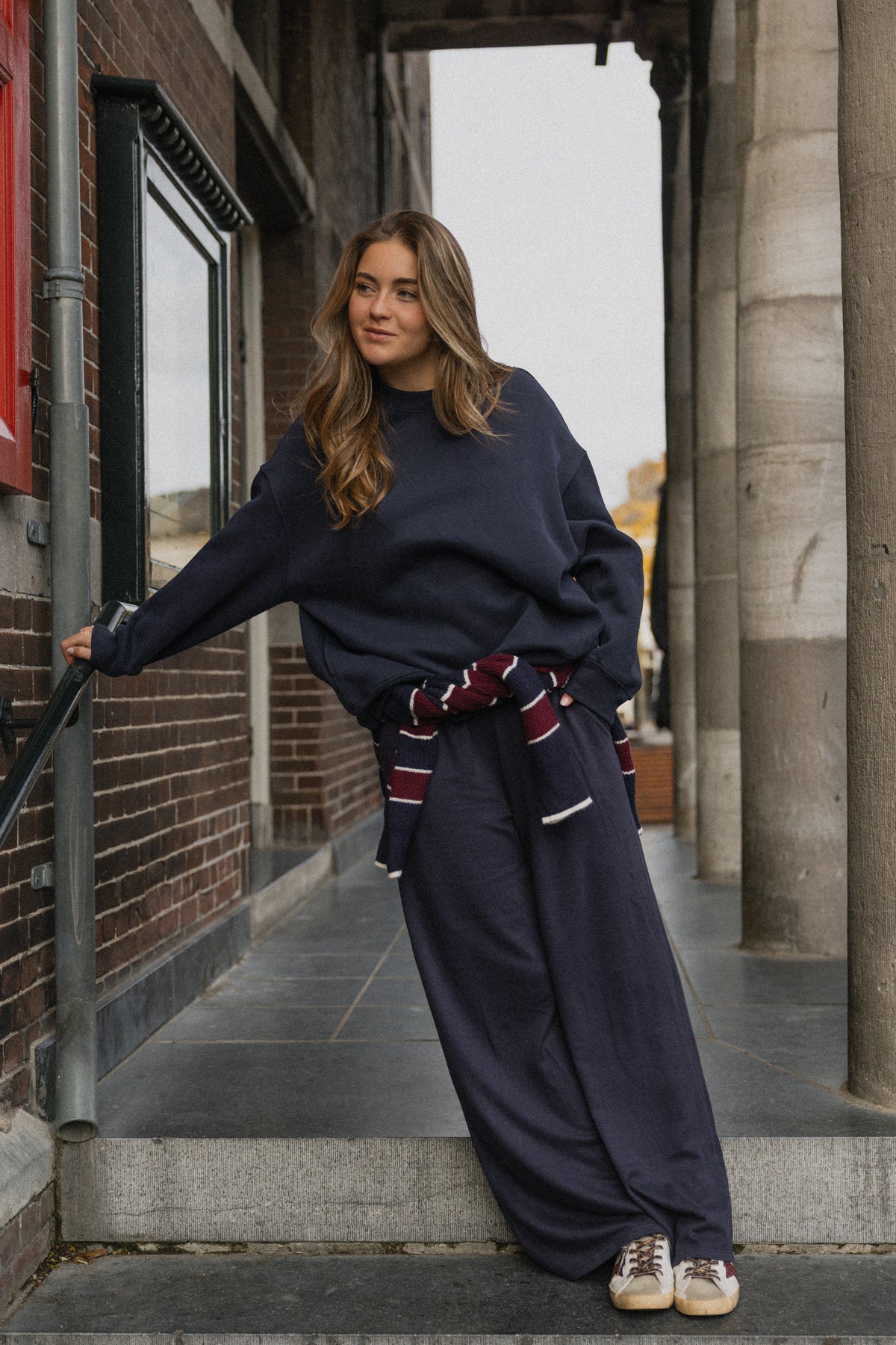 OVERSIZED KATE SWEATER NAVY