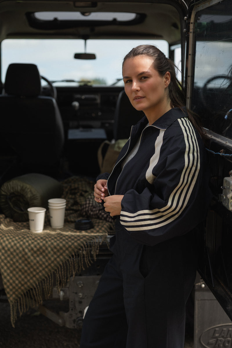 THE MOLLY BOMBER JACKET NAVY