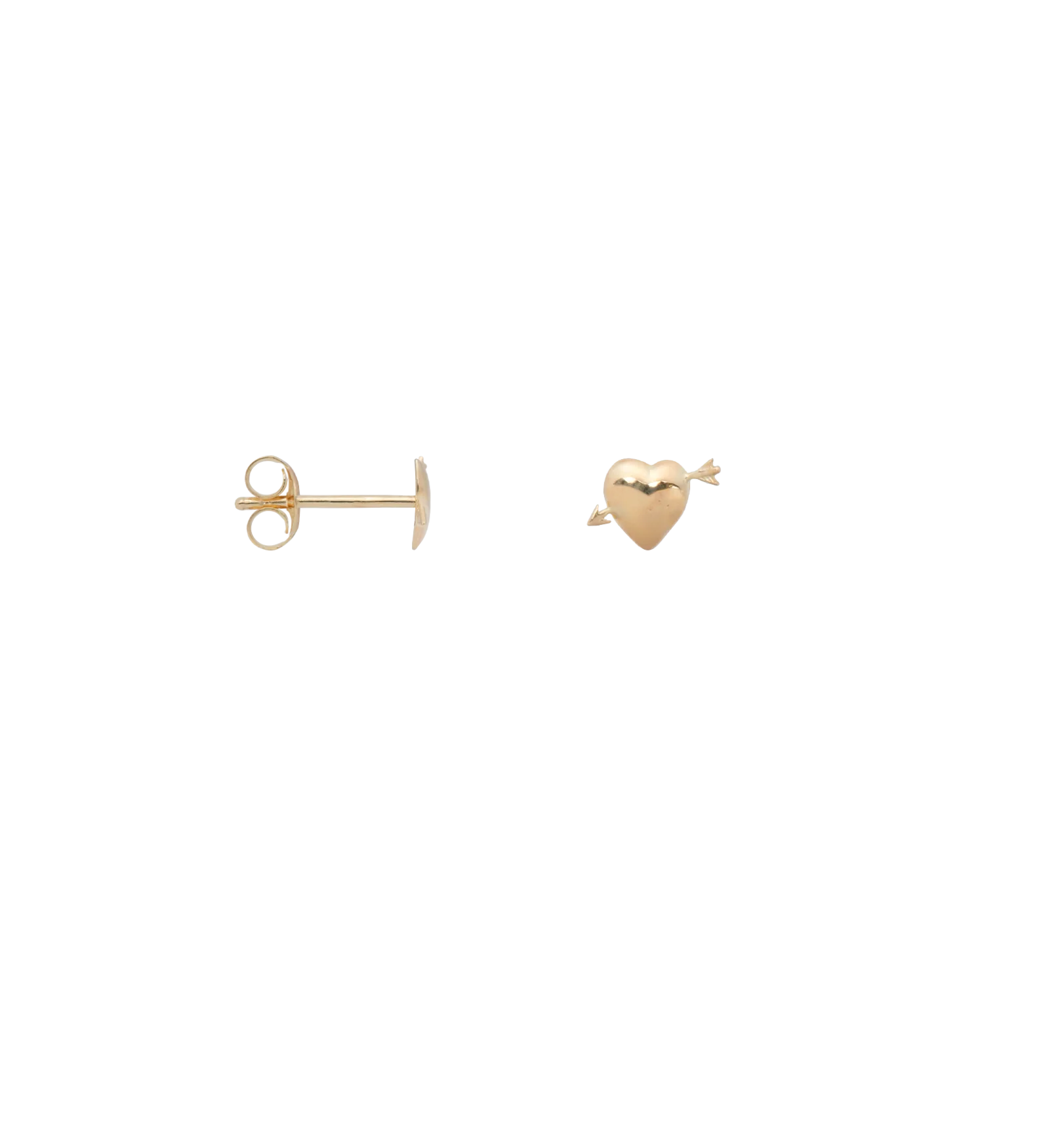 SINGLE CUPID STUD EARRING