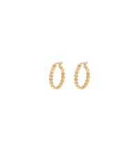 SMALL RELIC HOOP EARRINGS
