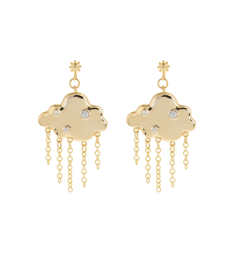 Head in the Clouds Stud Earrings