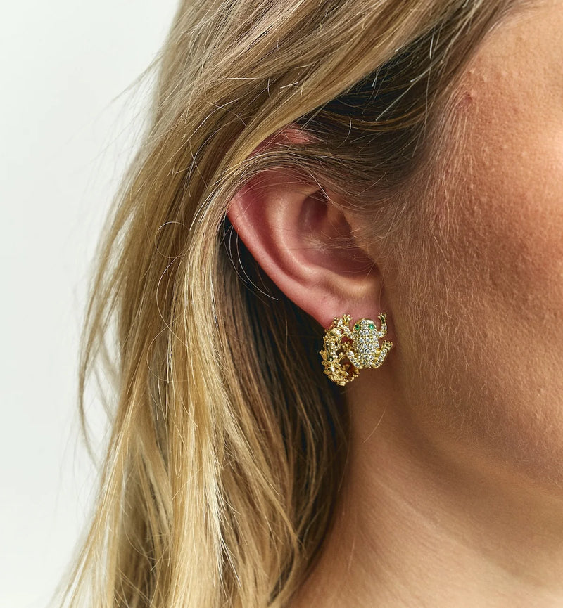 Froggies Hoop Earrings