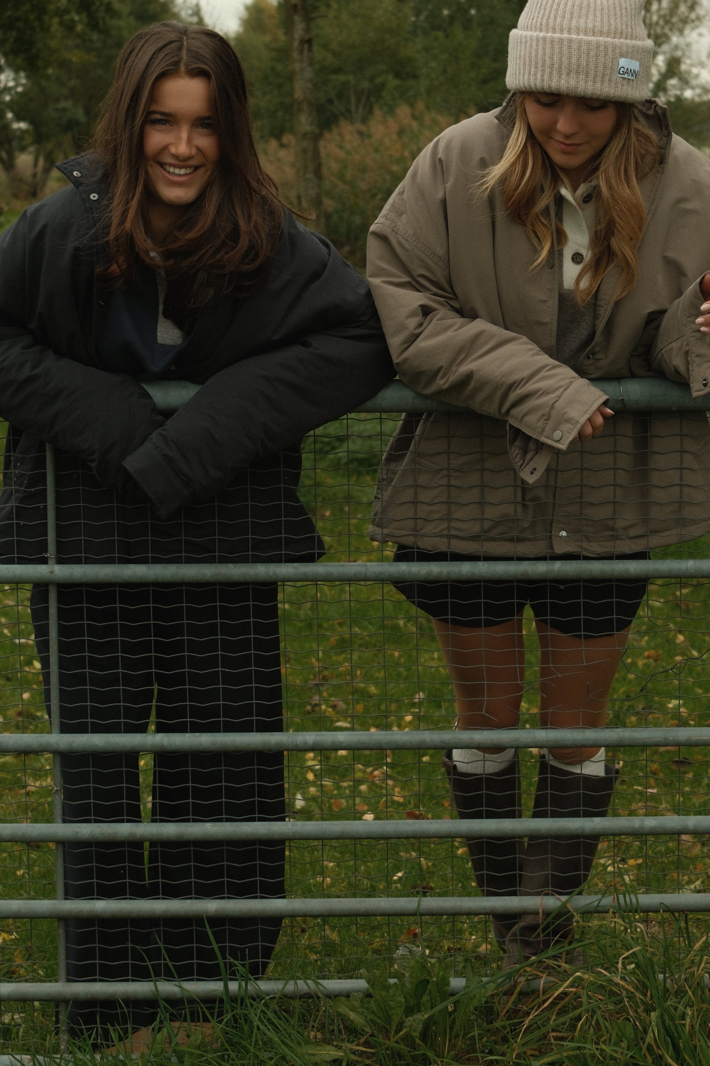 THE HARRIS PUFFER COAT TAUPE