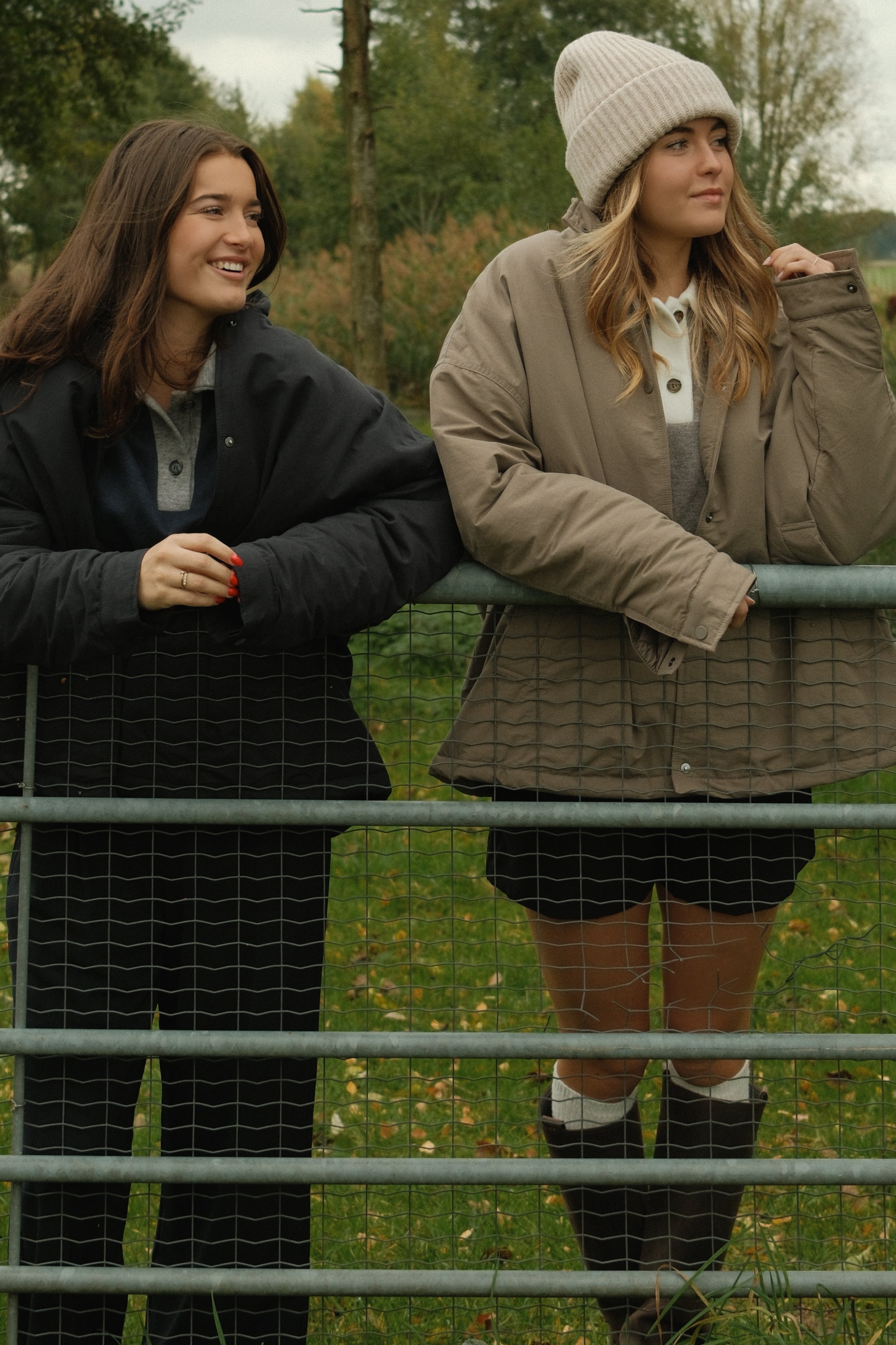 THE HARRIS PUFFER COAT NAVY