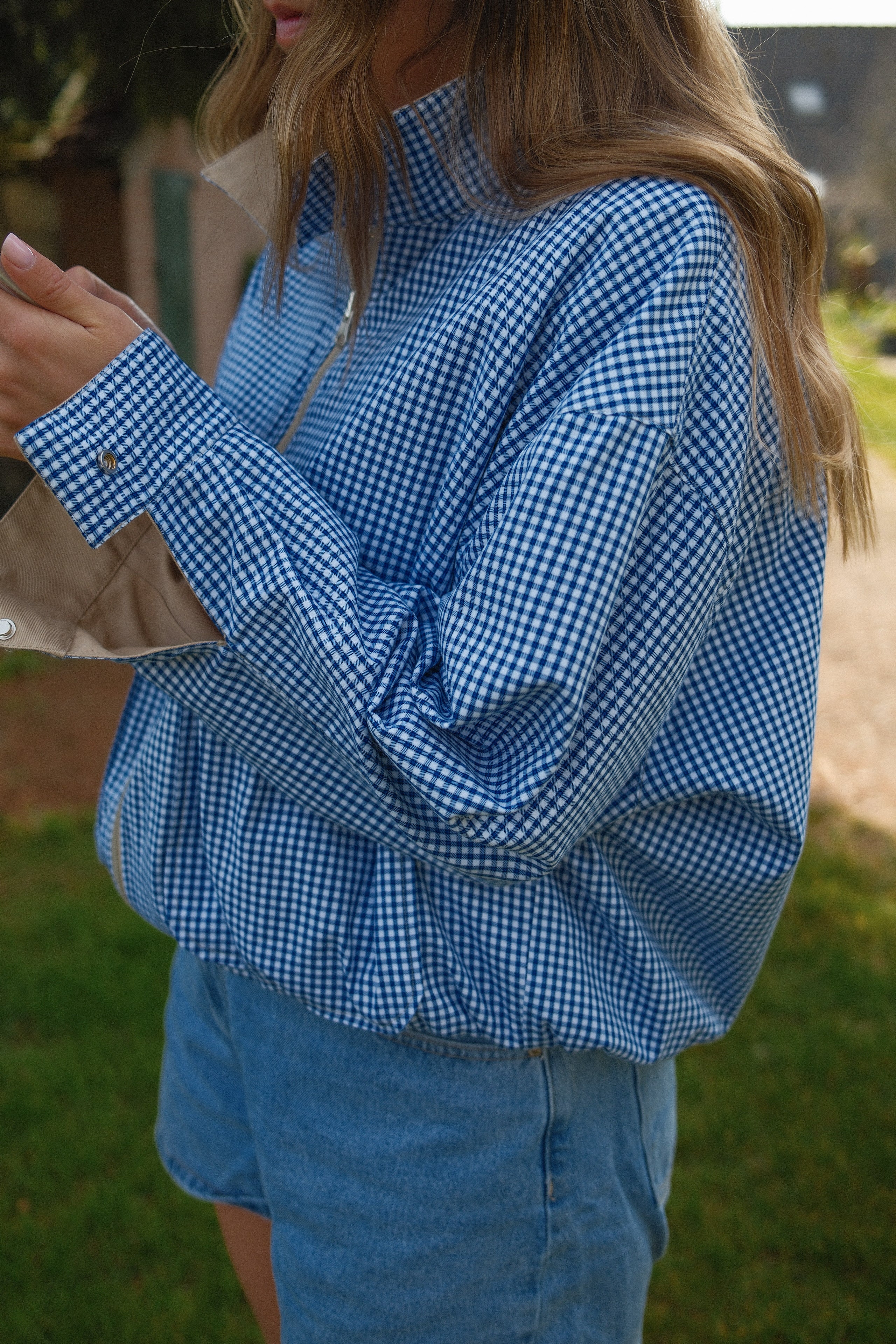 THE LOLA CHECKED COAT