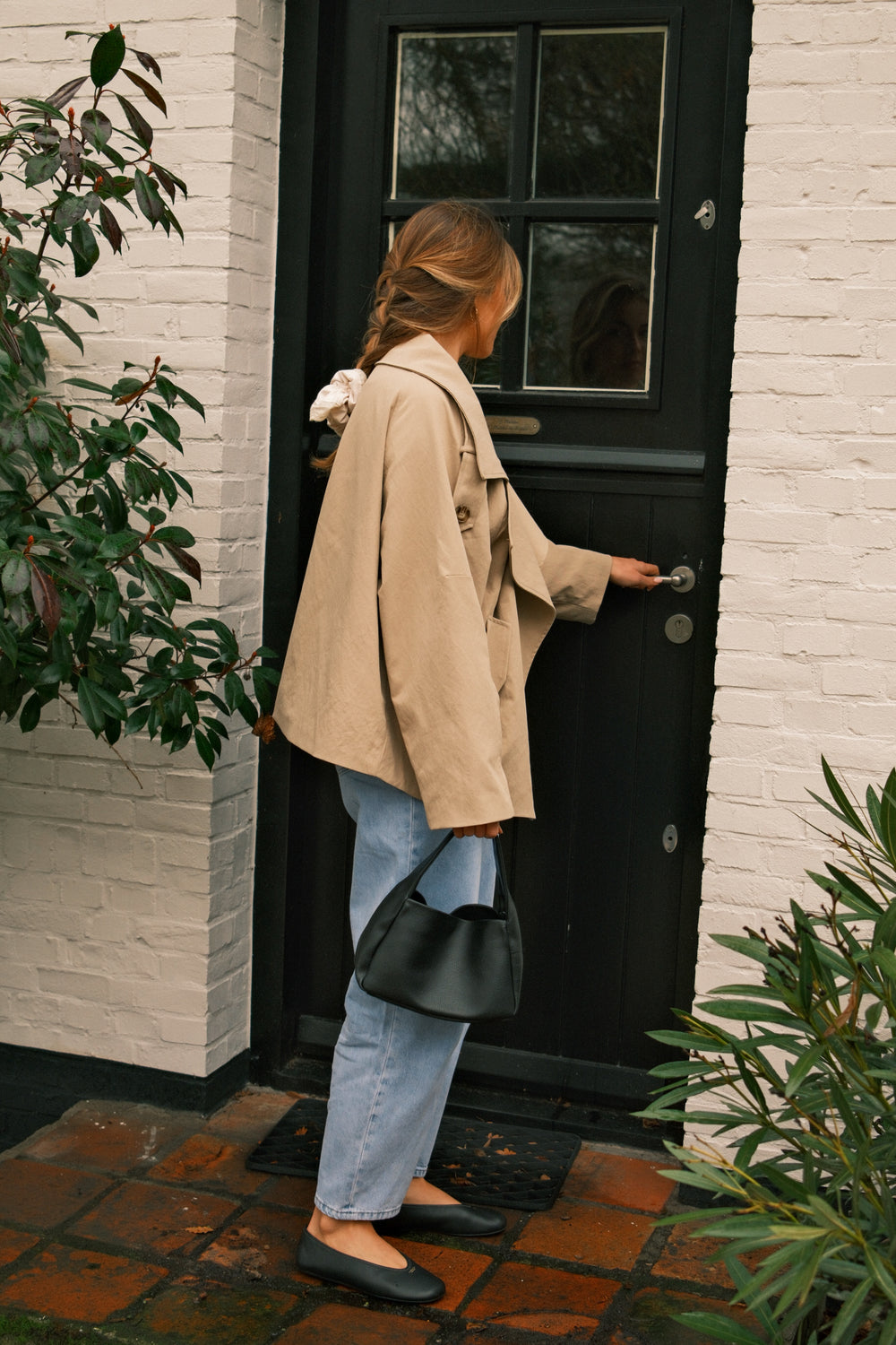 AMELIE MID WAIST BARREL JEANS