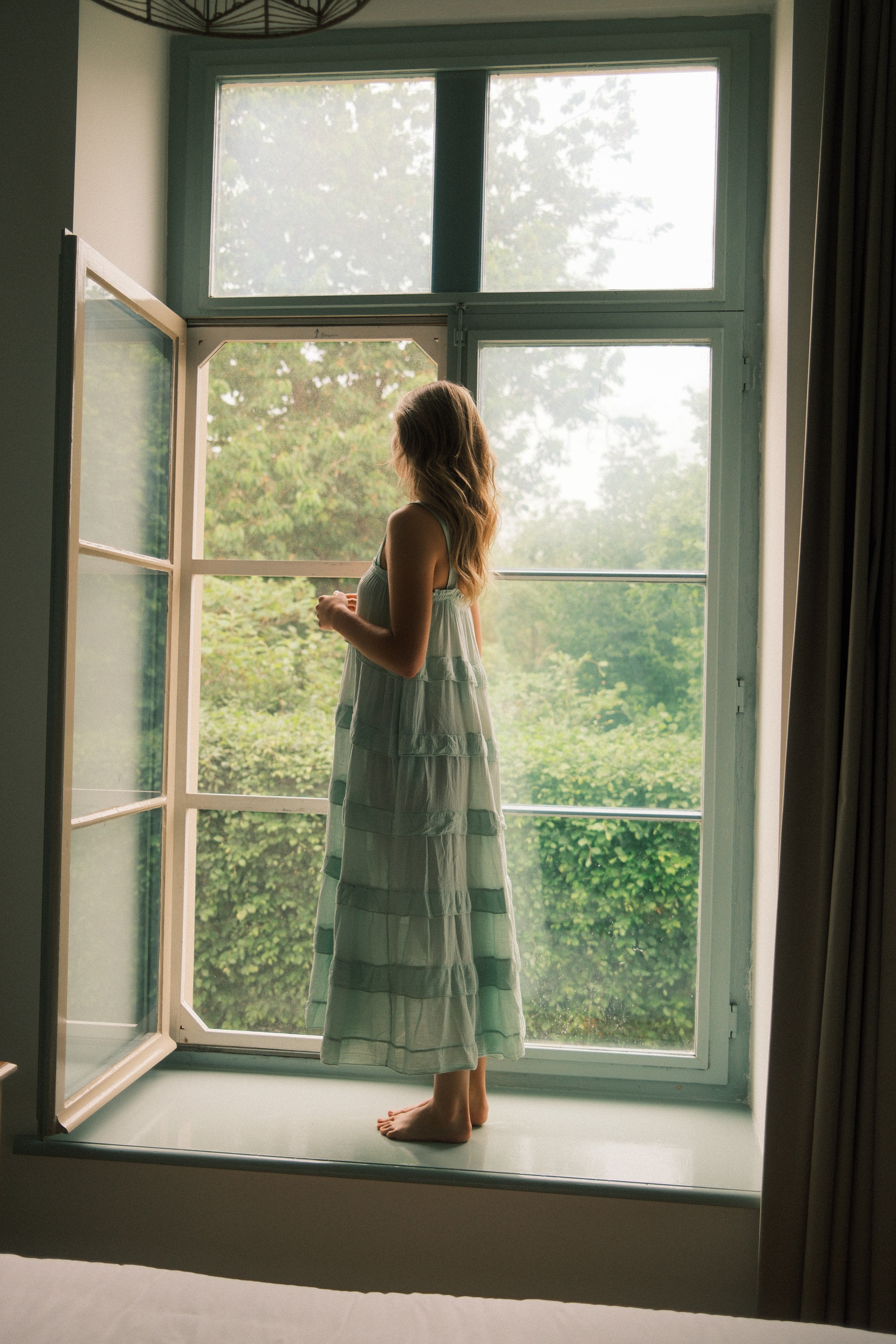 MARIE MAXI DRESS TURQUOISE