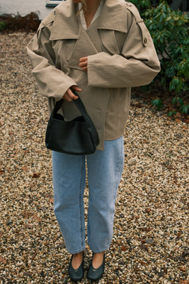 AMÉLIE MID WAIST BARREL JEANS
