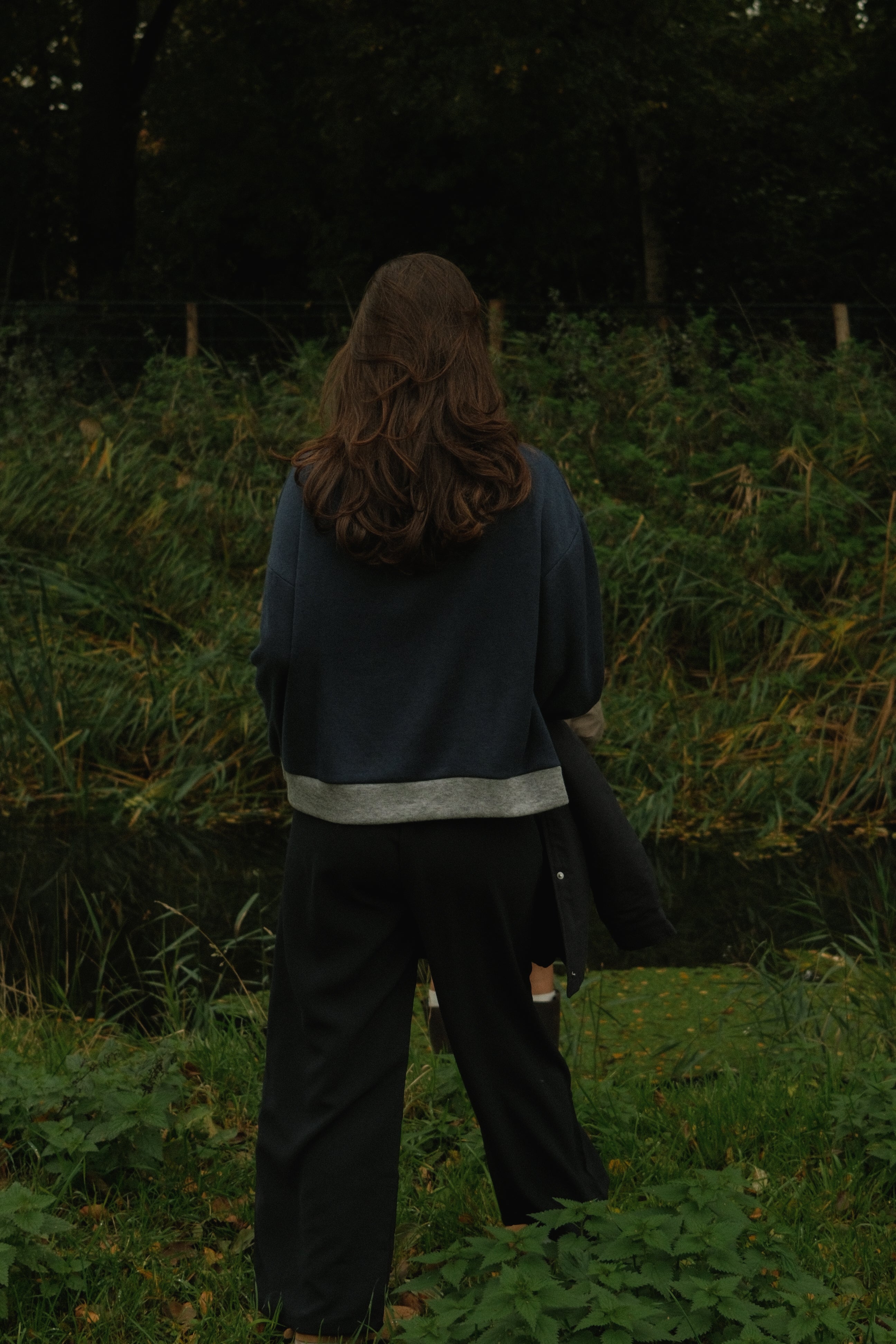 CLUBHOUSE POLO NAVY/GREY