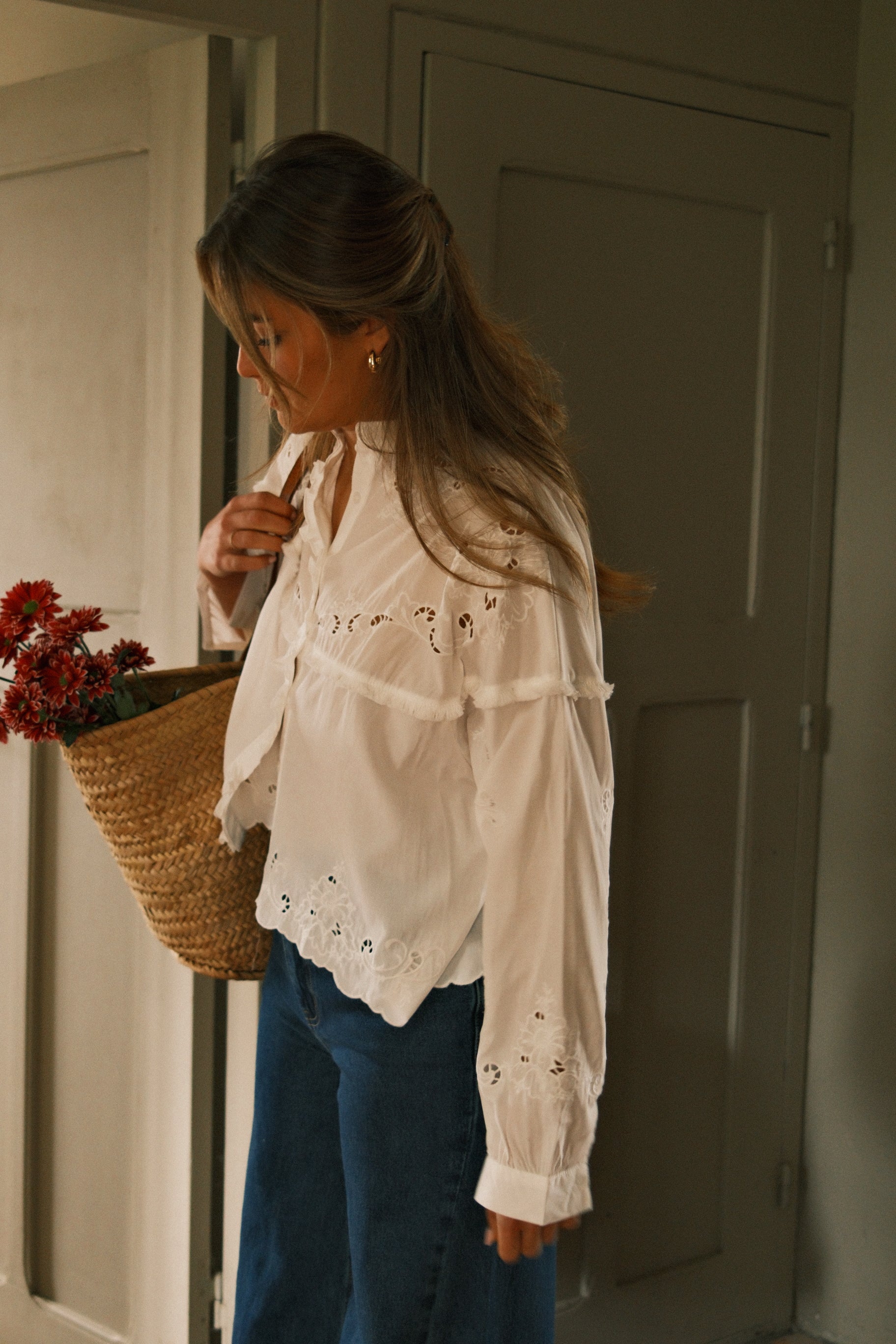 THE STILL AIR BLOUSE WHITE