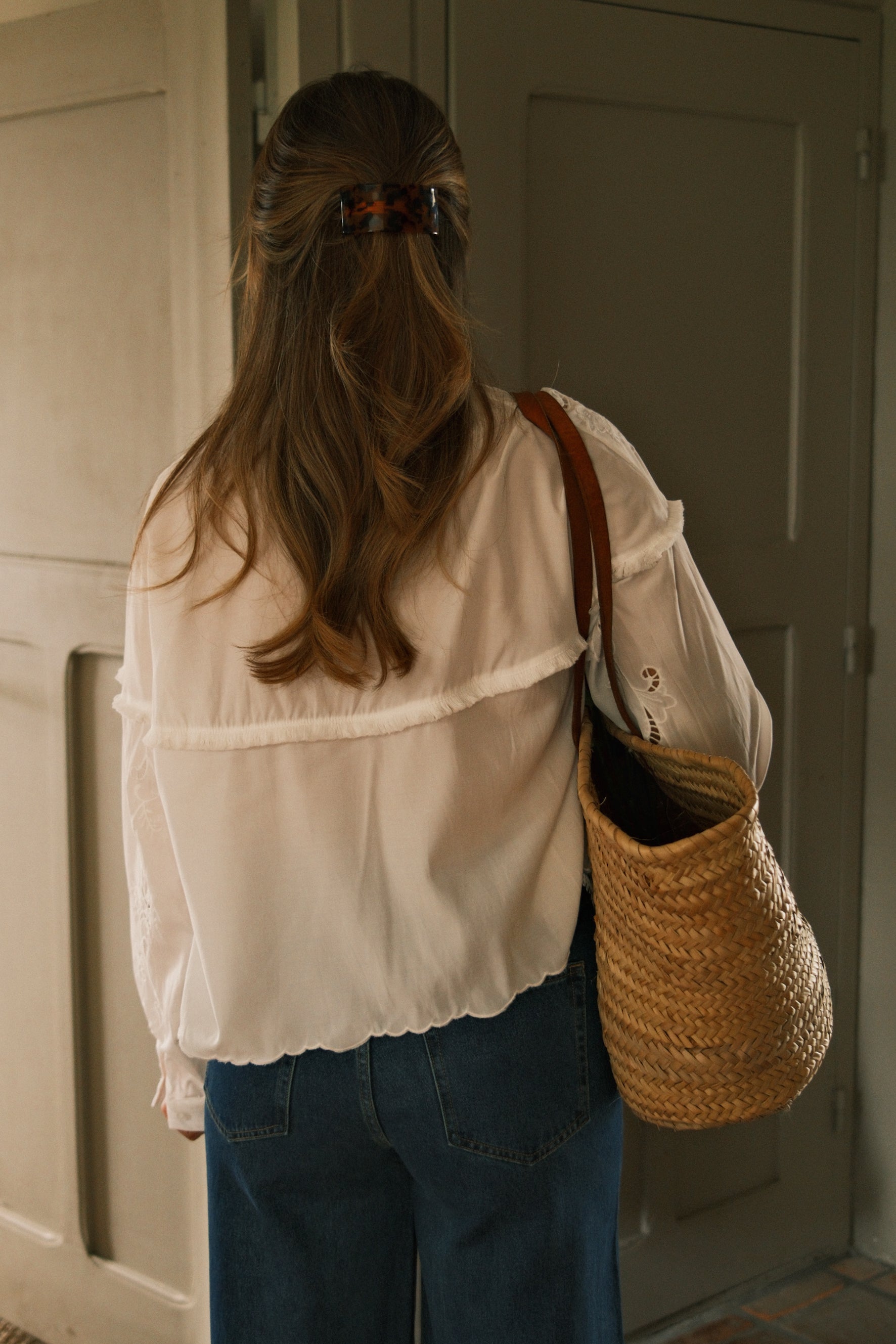 THE STILL AIR BLOUSE WHITE