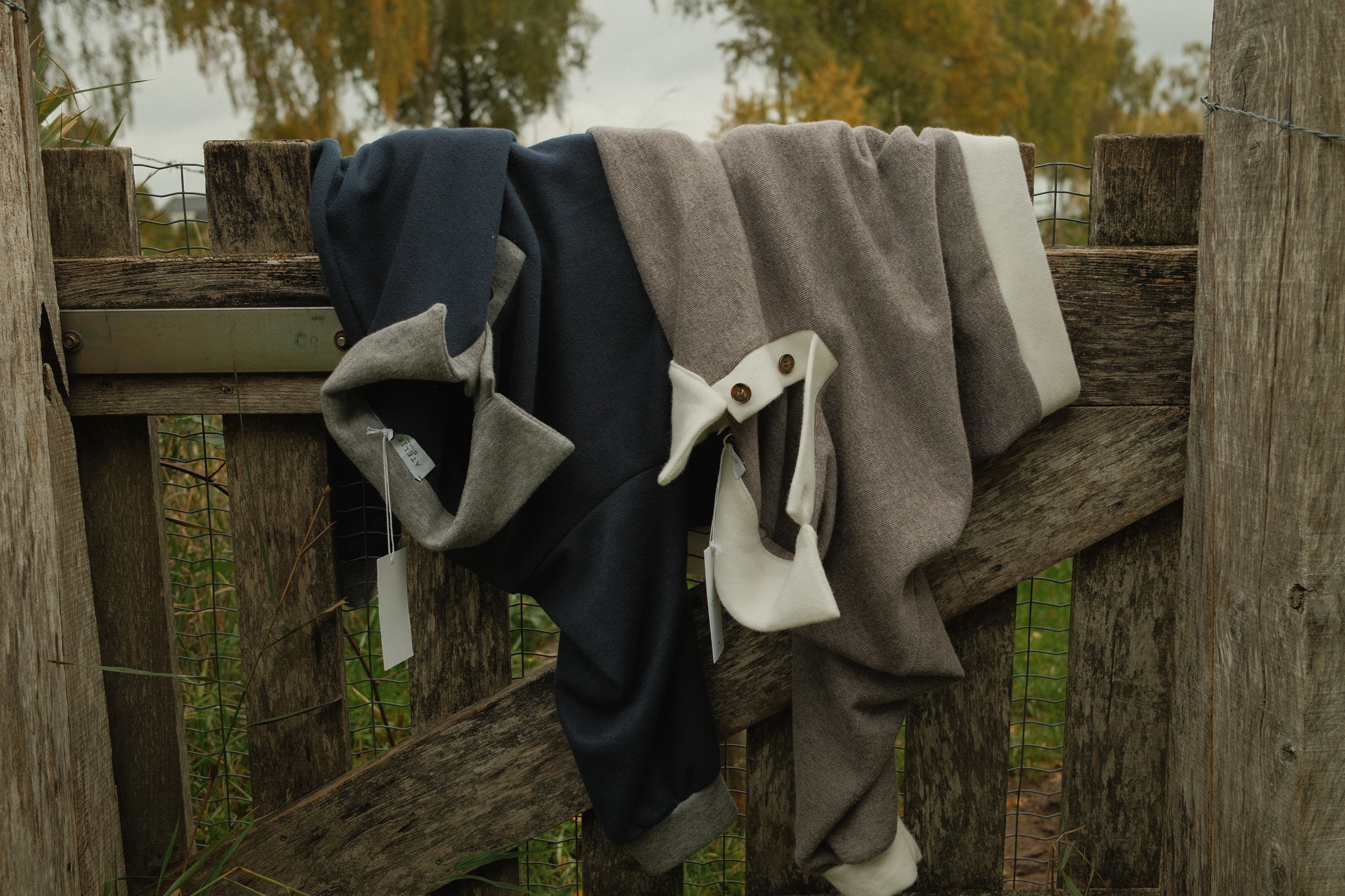 CLUBHOUSE POLO OFFWHITE/TAUPE
