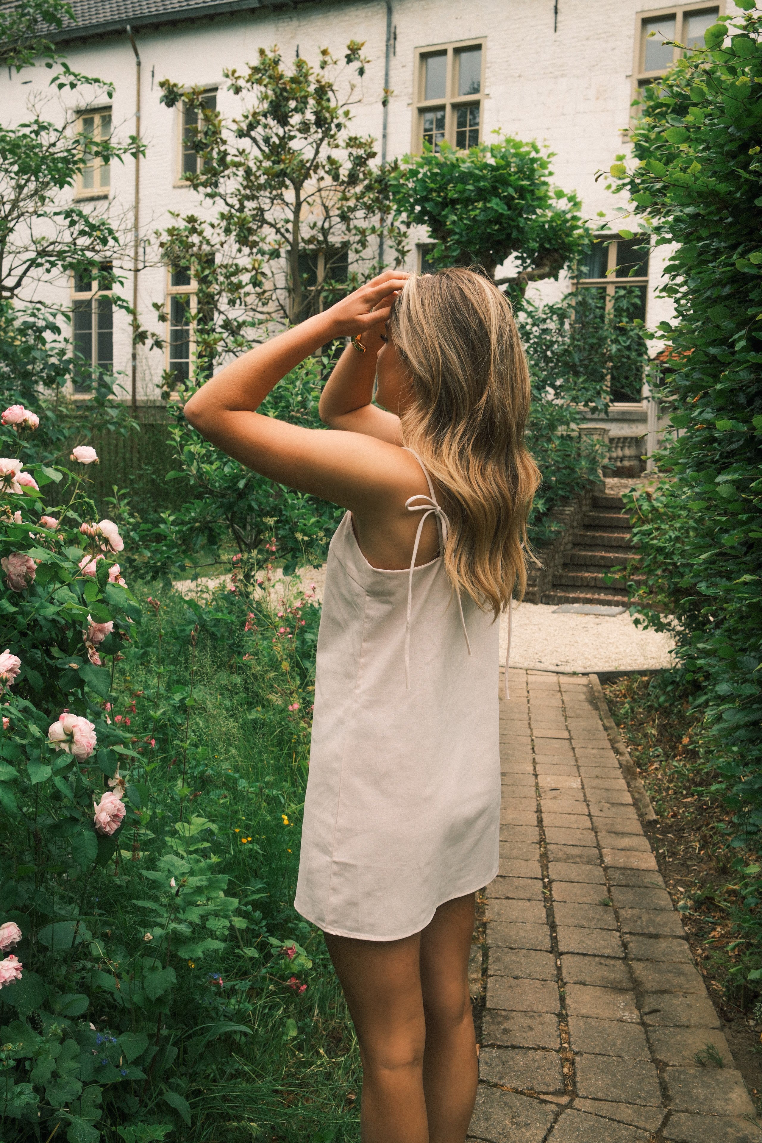 CLAIRE DRESS BABY PINK