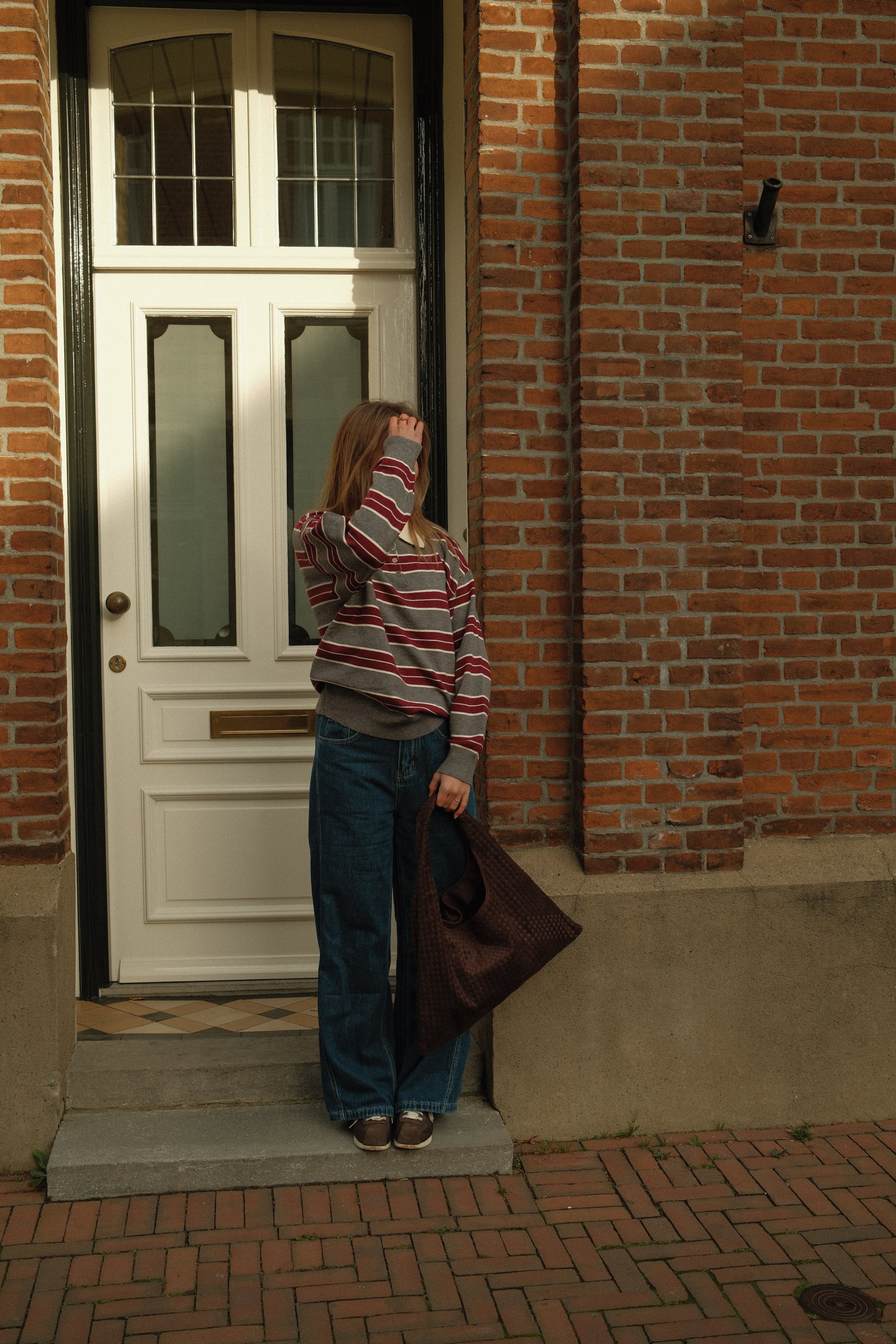 POLO CLUB SAAR STRIPED RED/GREY