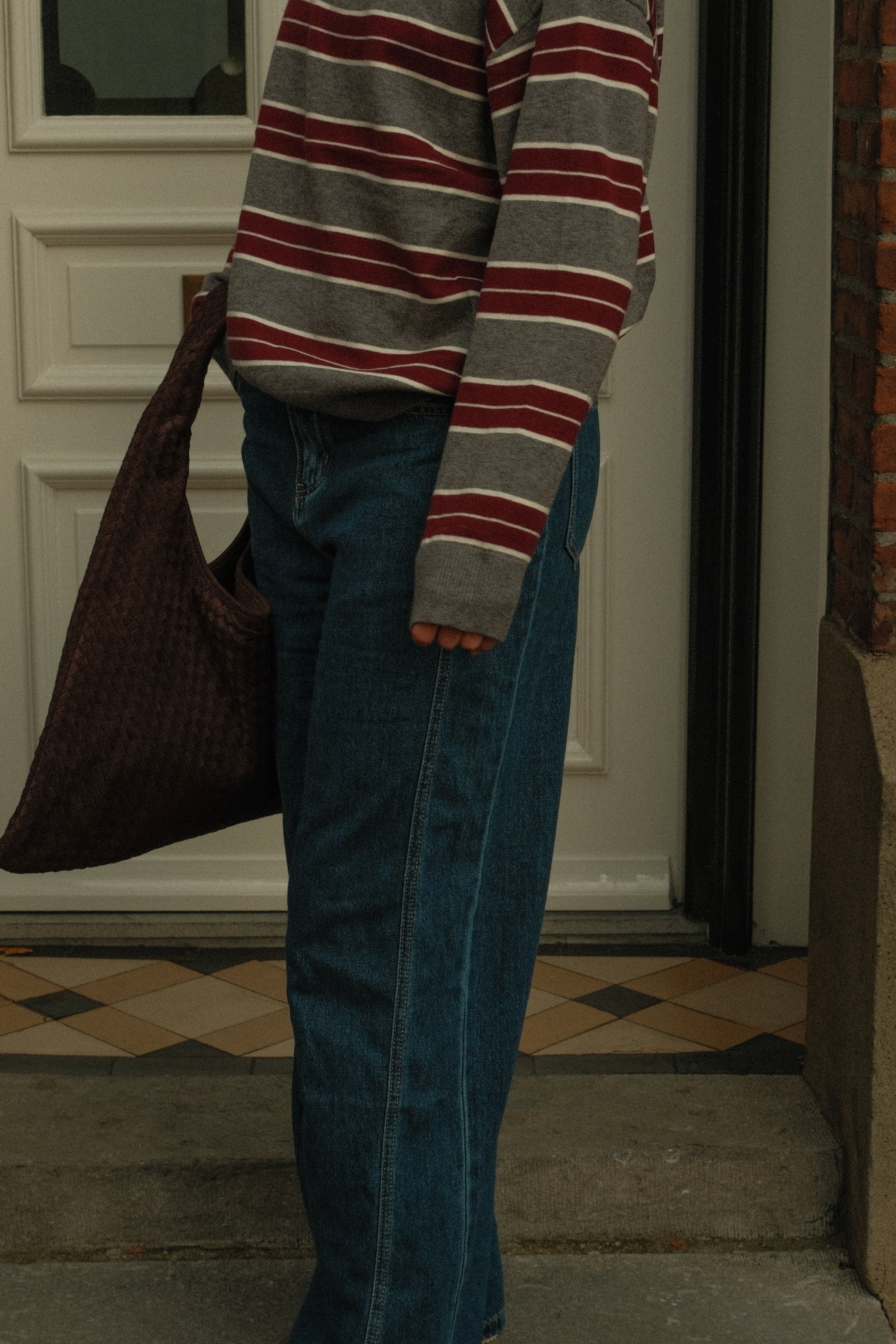 POLO CLUB SAAR STRIPED RED/GREY