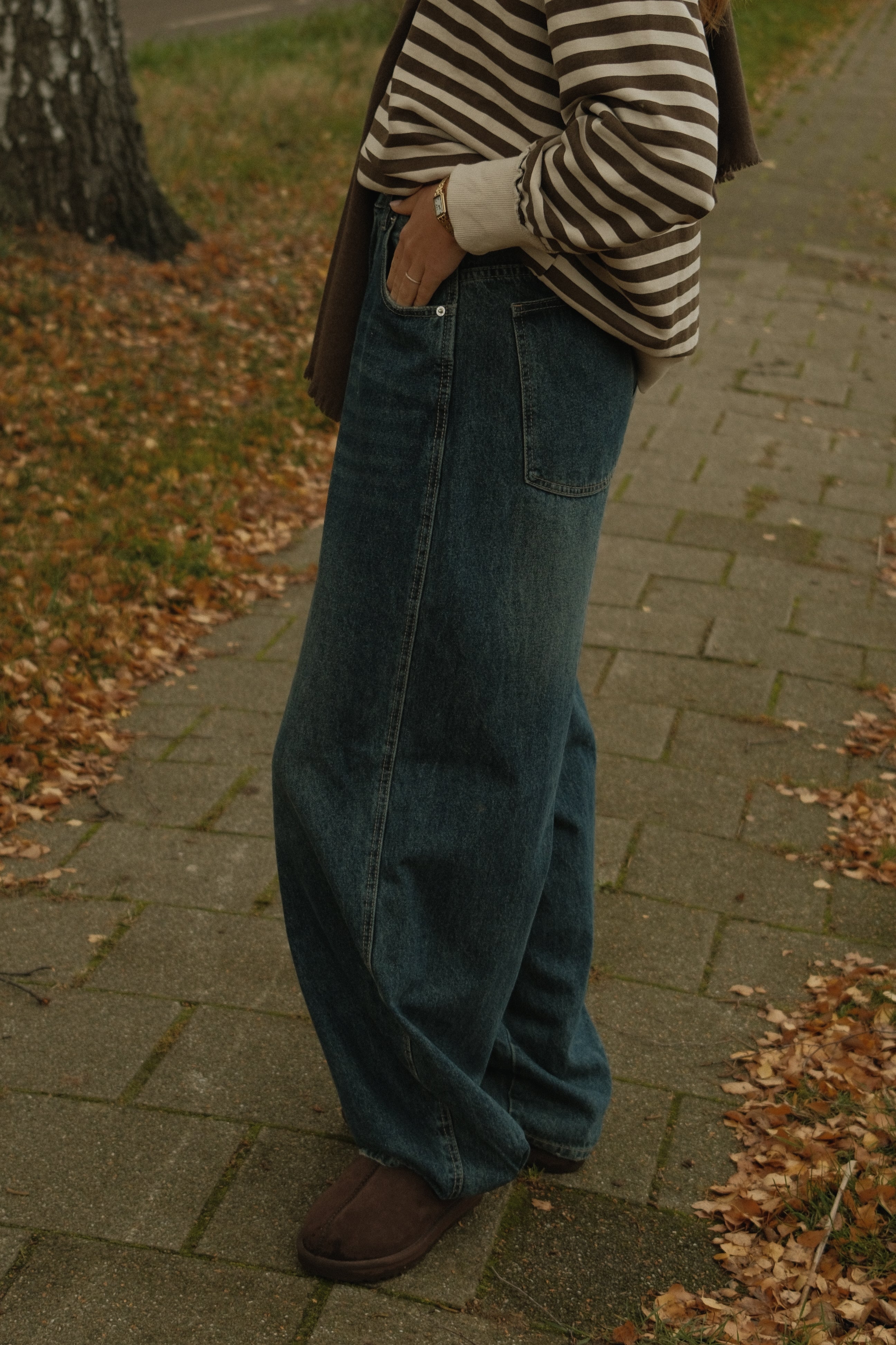 THE RELAXED BALLOON JEANS WASHED