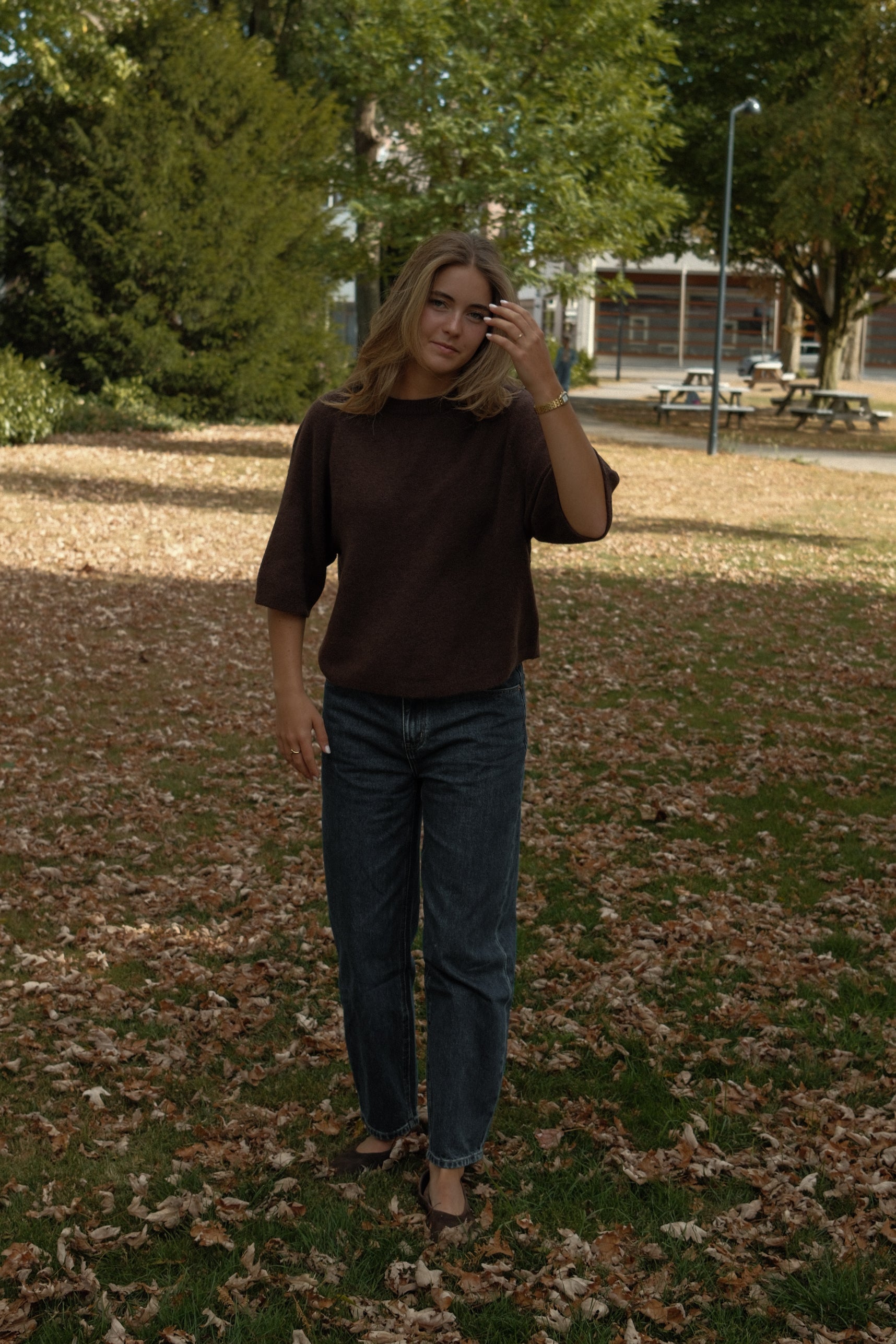 THE SAAR KNIT CHOCO