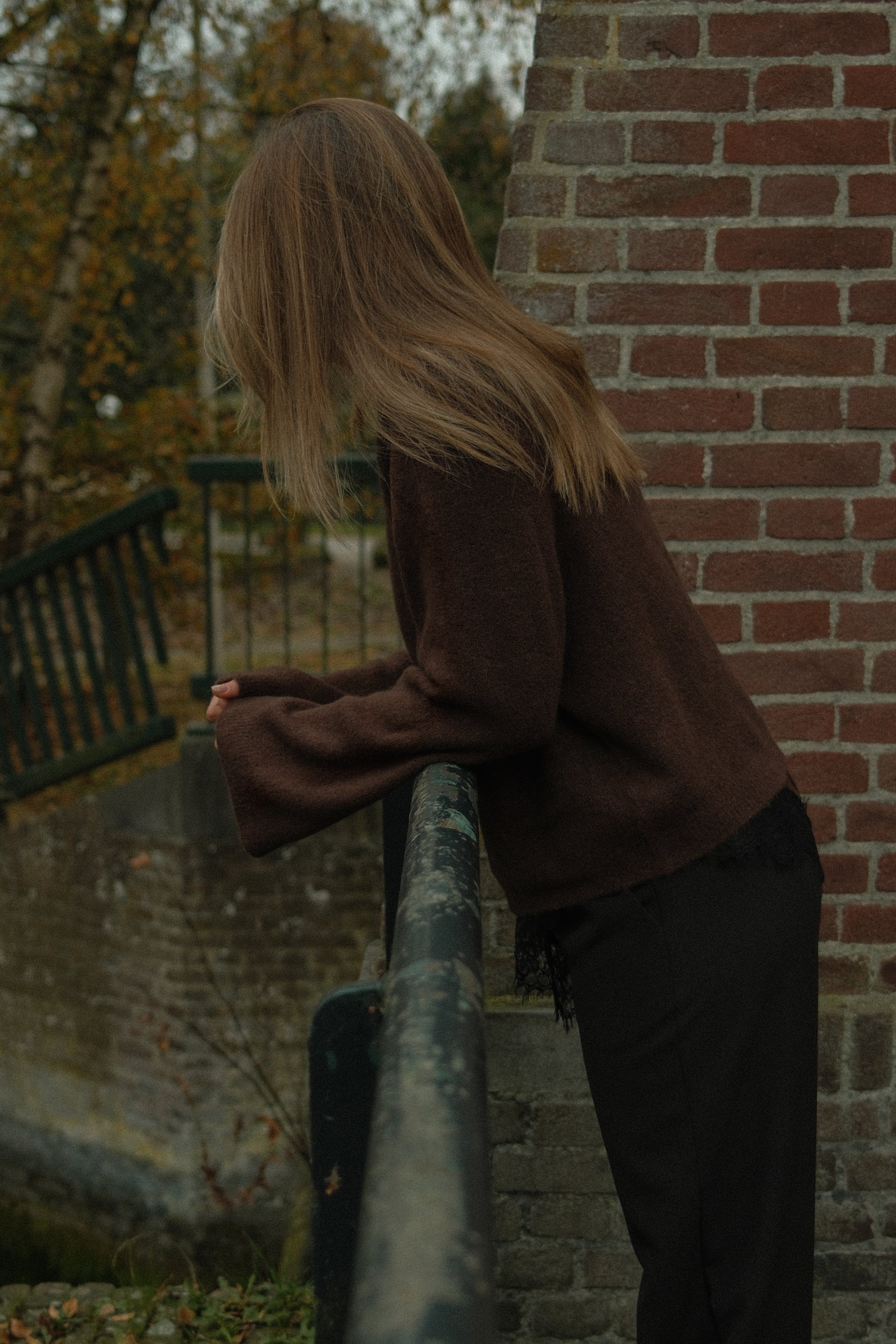 WIDE SLEEVE SARAH KNIT CHOCO