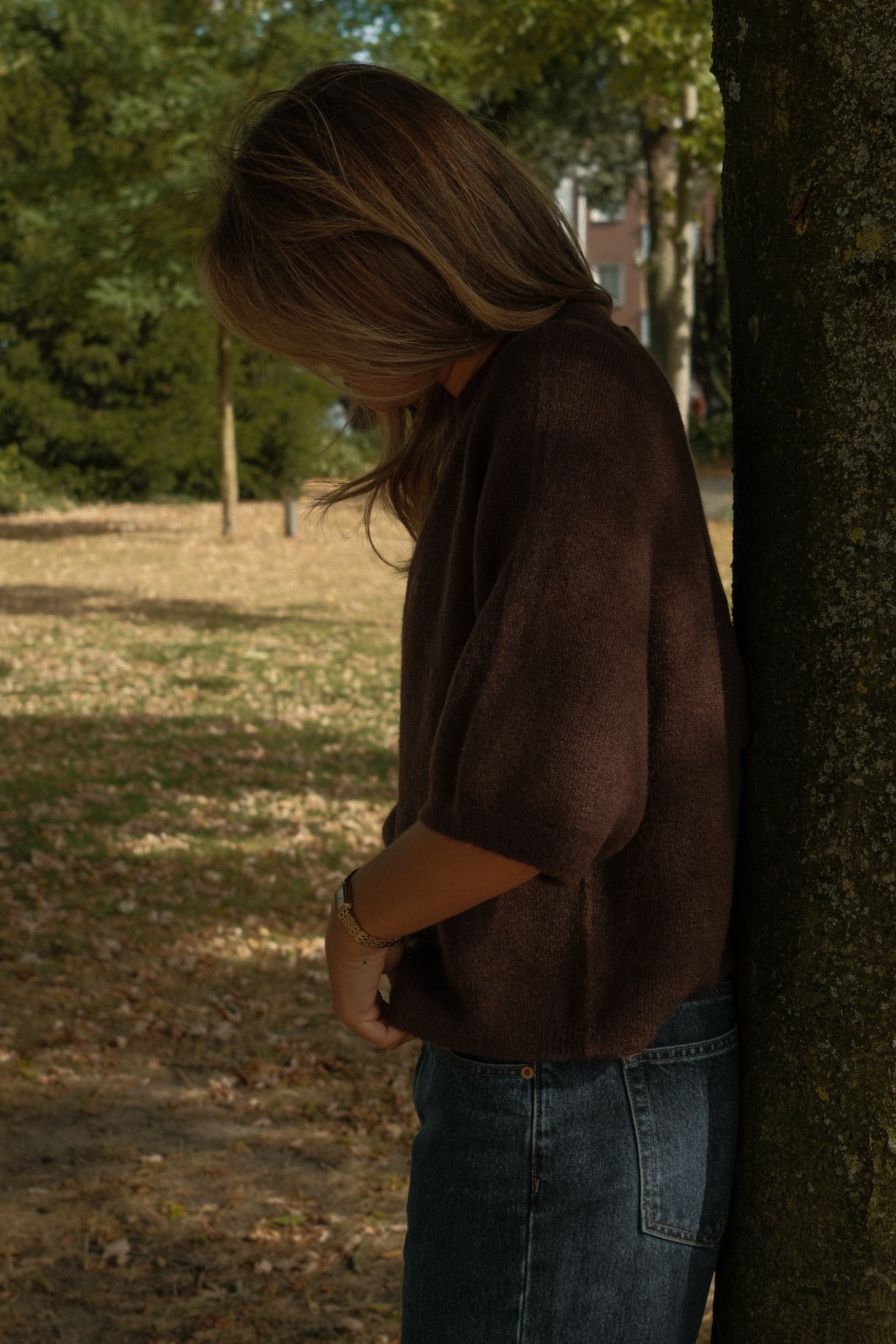THE SAAR KNIT CHOCO