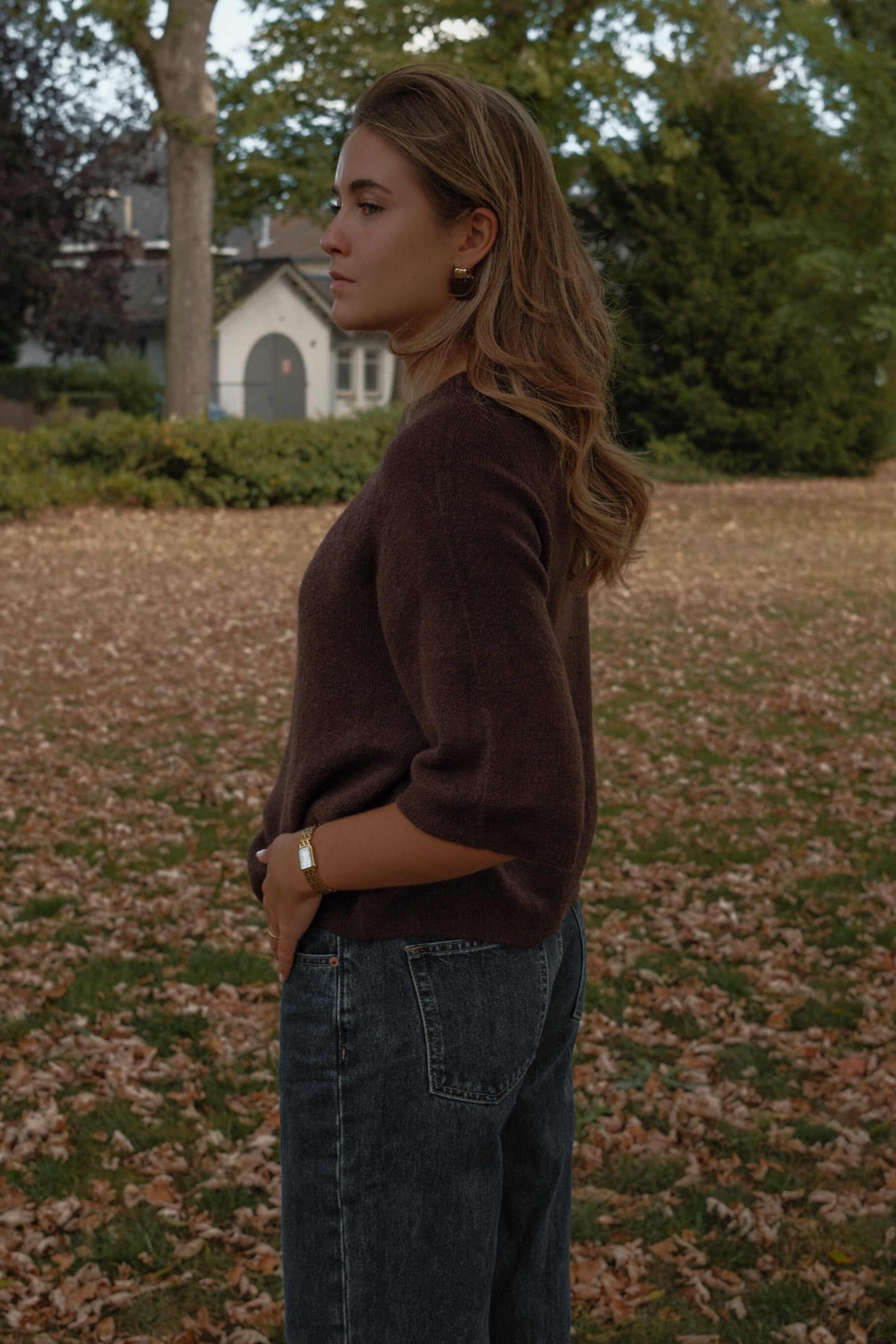 THE SAAR KNIT CHOCO