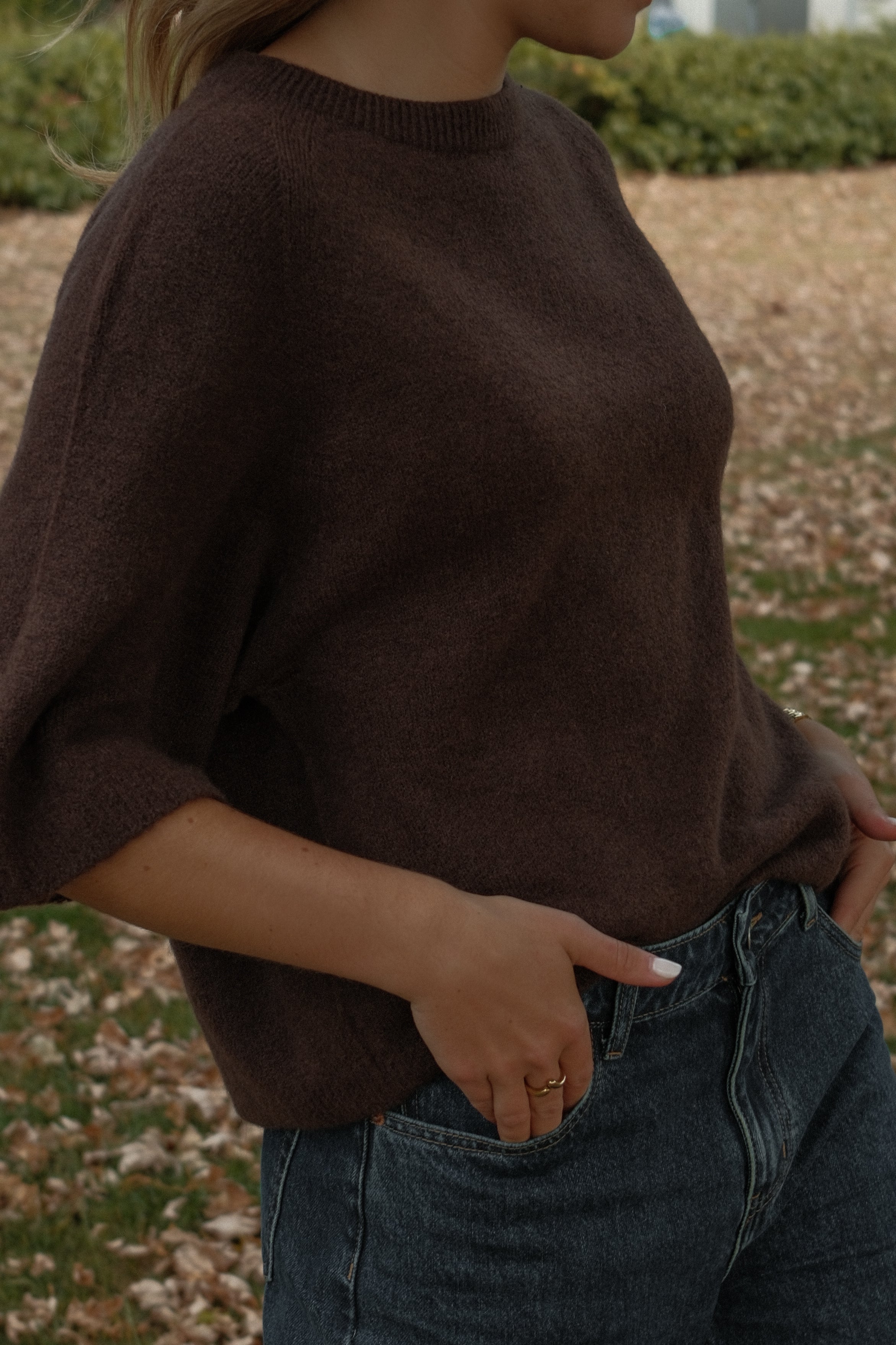 THE SAAR KNIT CHOCO