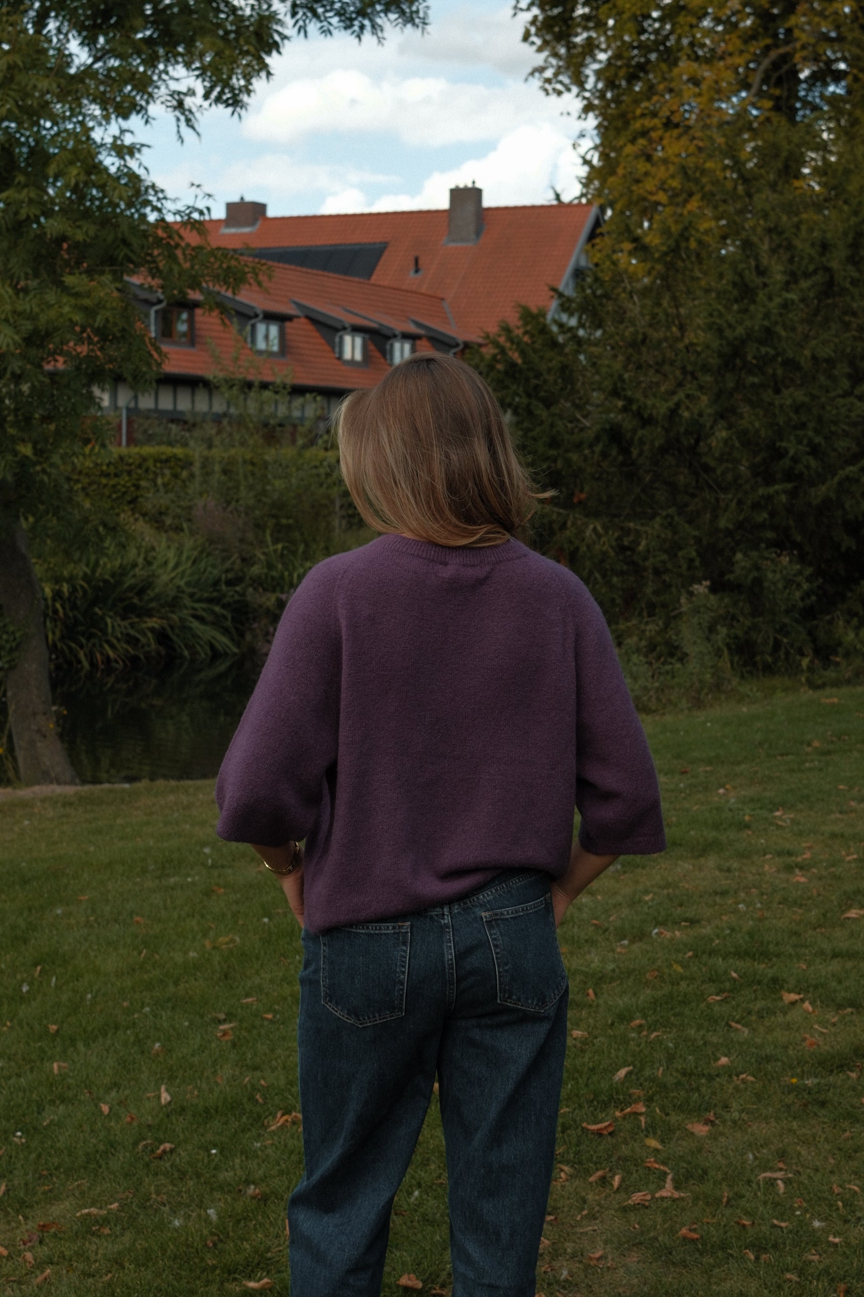 THE SAAR KNIT AUBERGINE