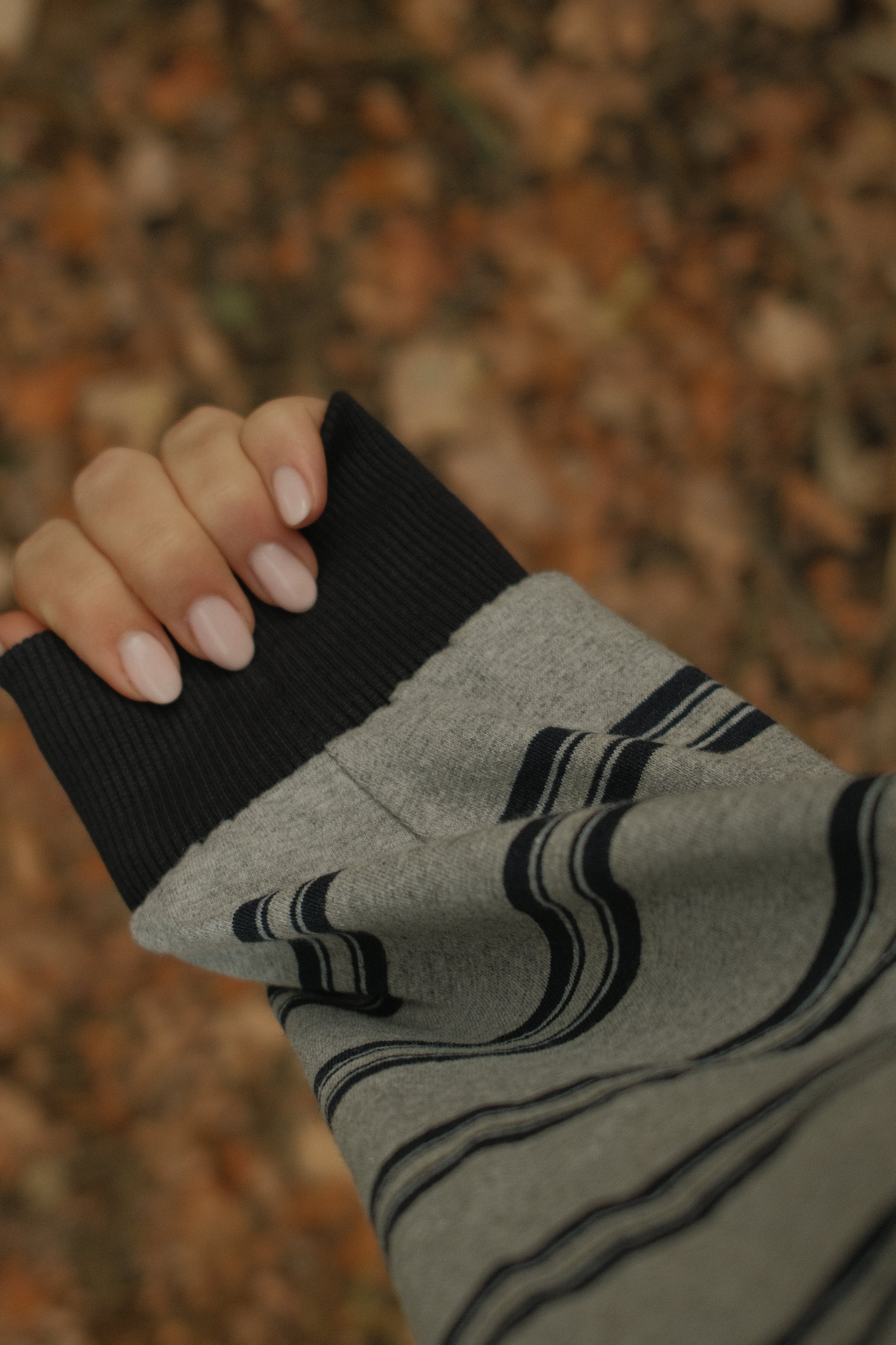 THE STUDIO POLO NAVY/GREY