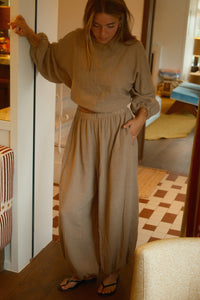 COTTON ISLAND PANTS CAMEL