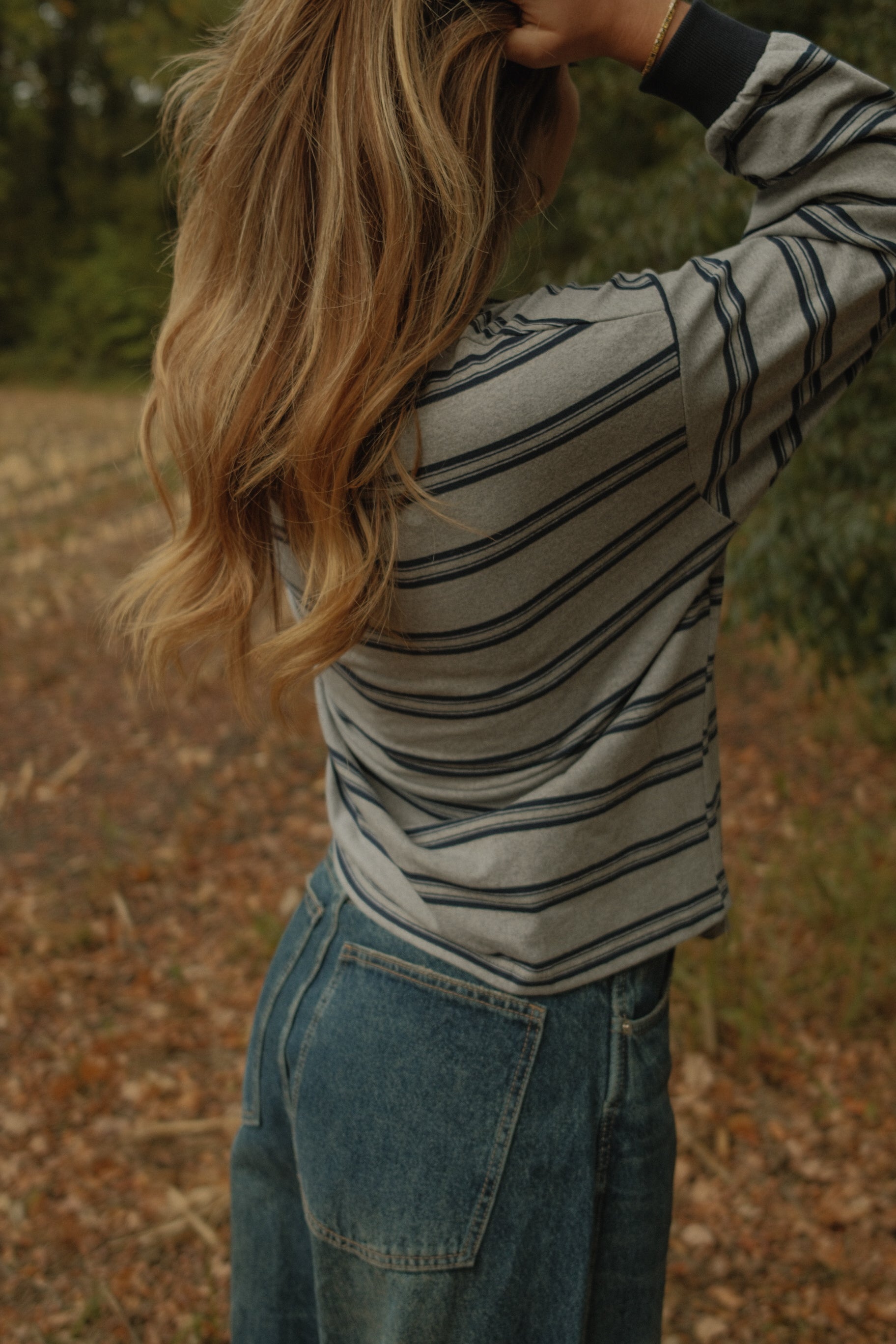 THE STUDIO POLO NAVY/GREY