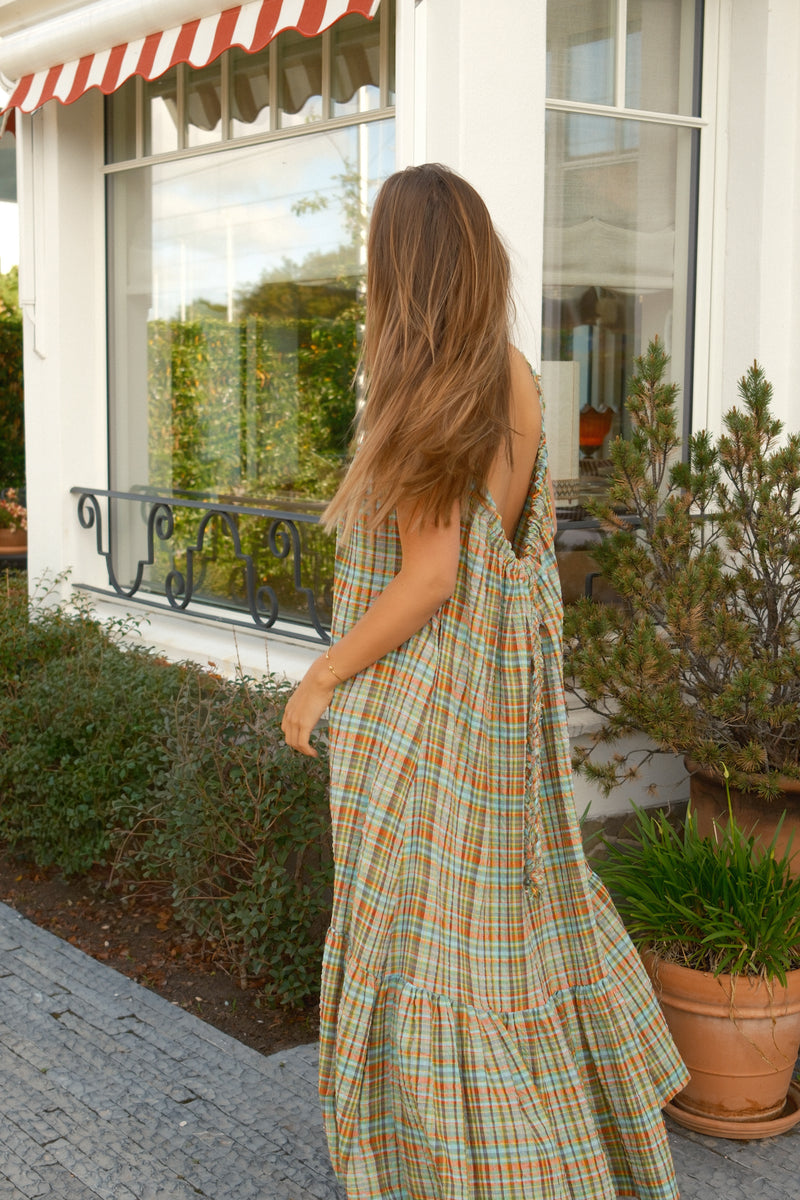 THE PAIGE DRESS GREEN