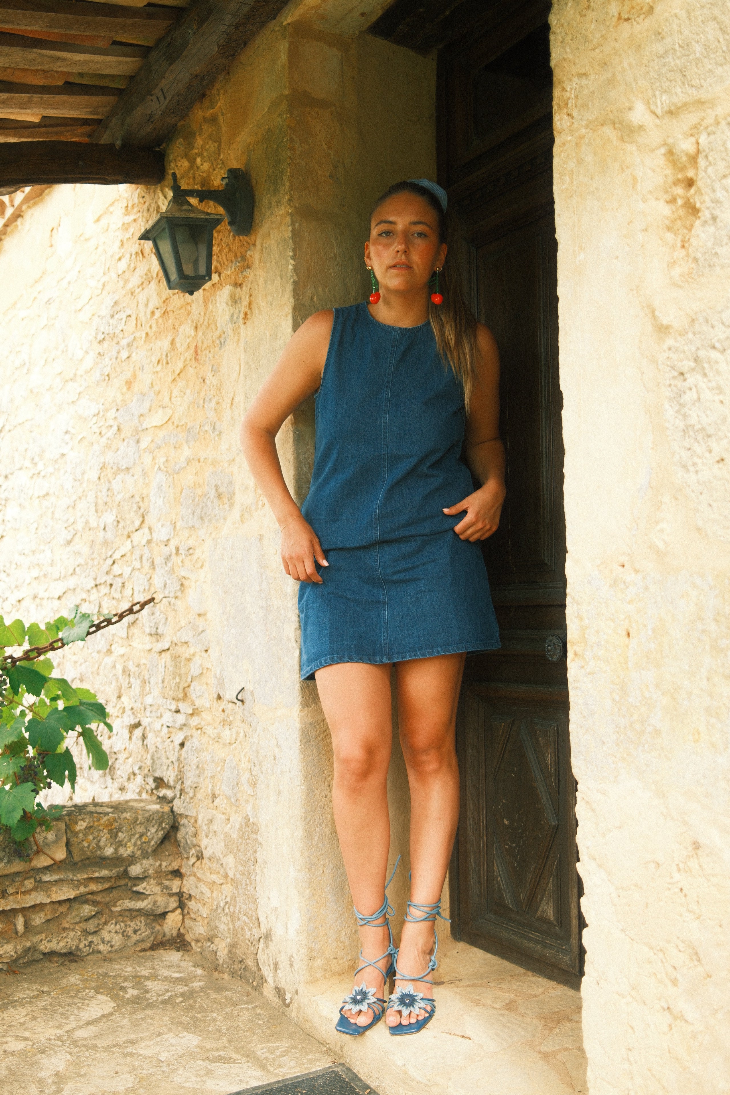 EMMA DENIM DRESS