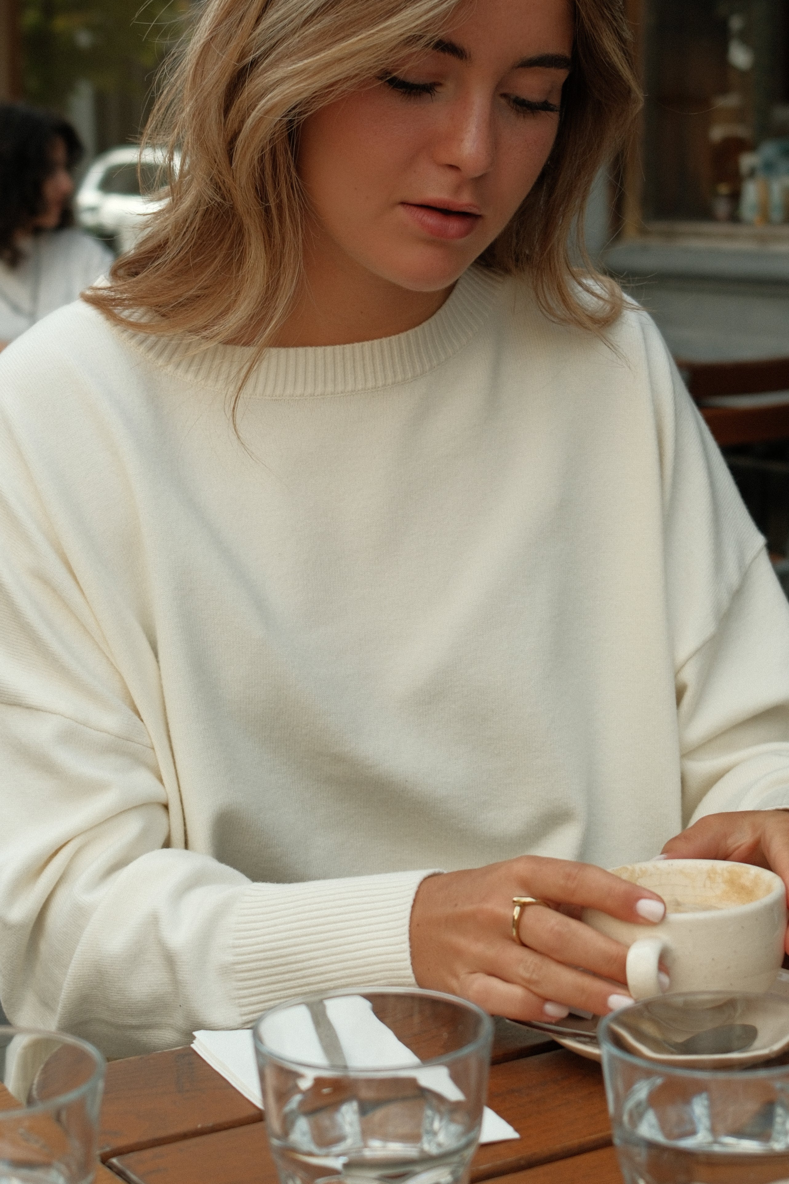 THE SUNDAY KNIT OFF WHITE