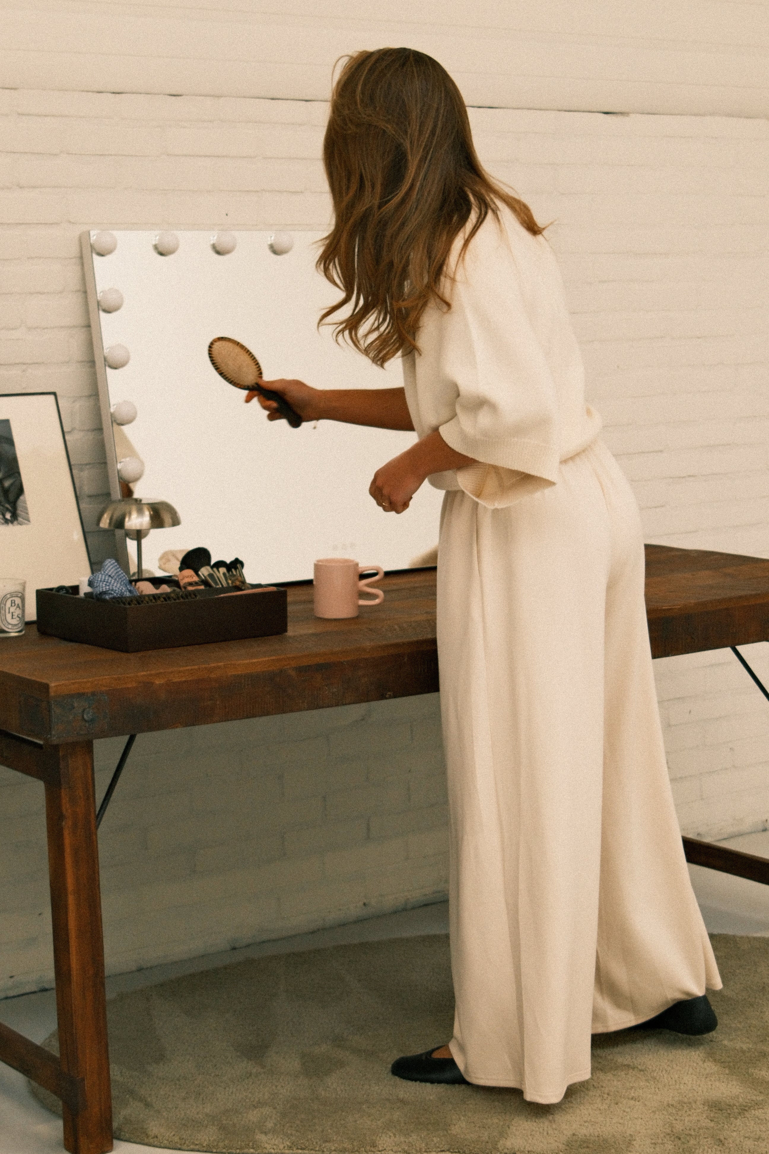 THE COTTON SAAR KNIT ECRU