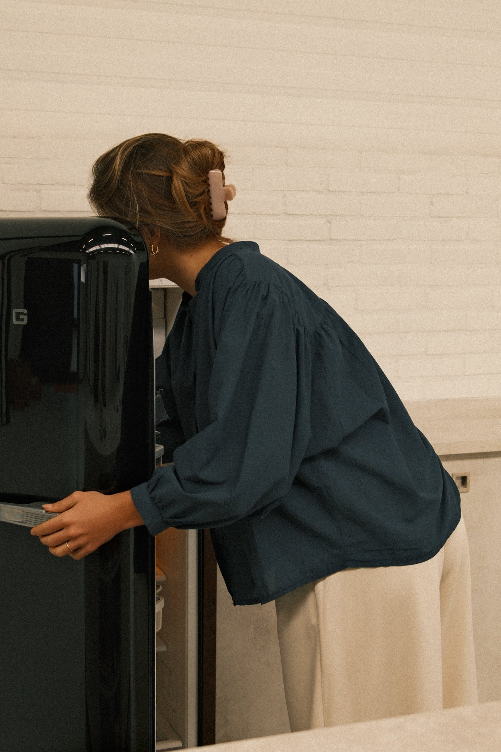 THE NORAH SHIRT NAVY