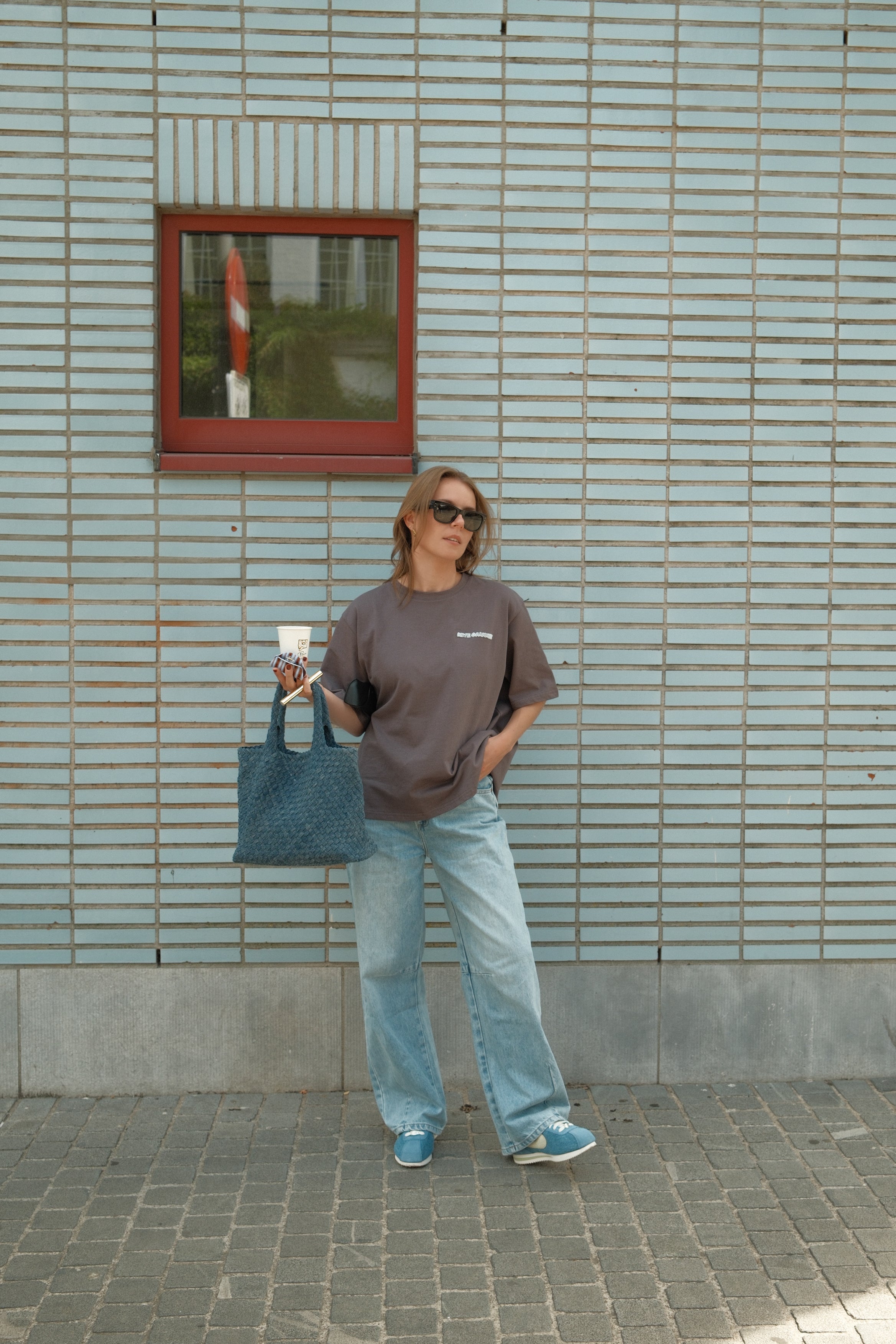 RIVE GAUCHE TEE GREY