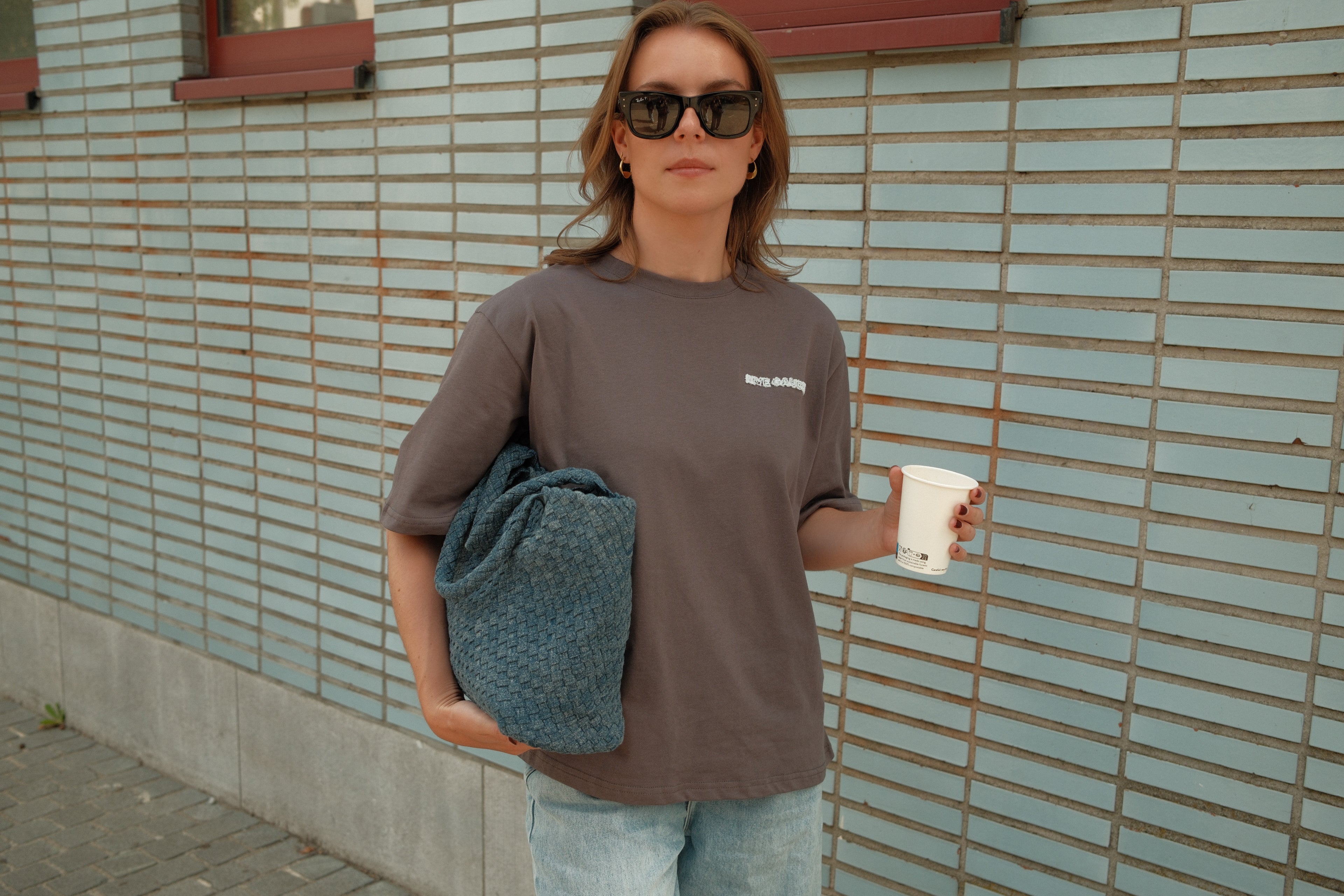 THE HARPER TOTE BLUE