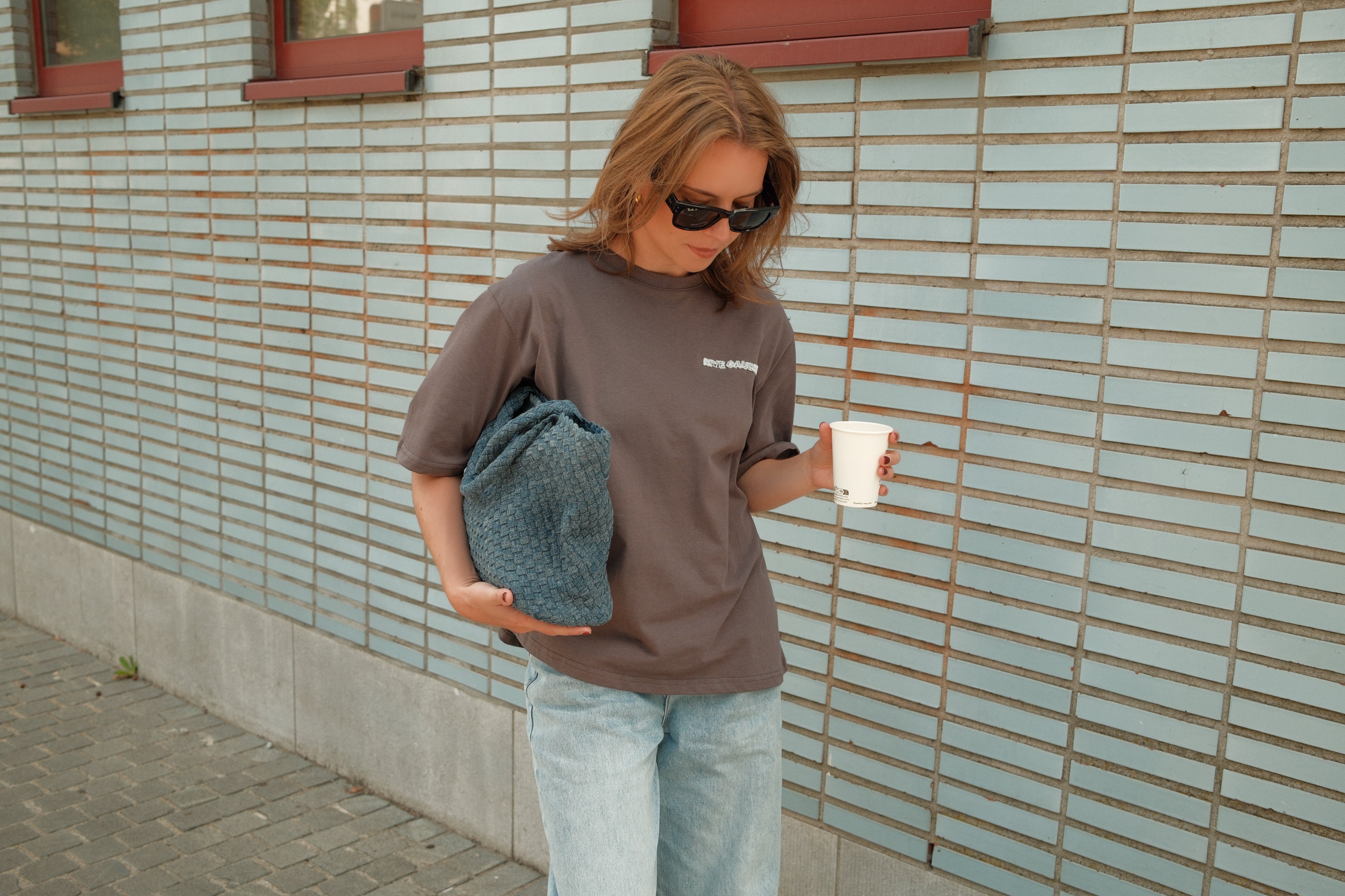 THE HARPER TOTE BLUE