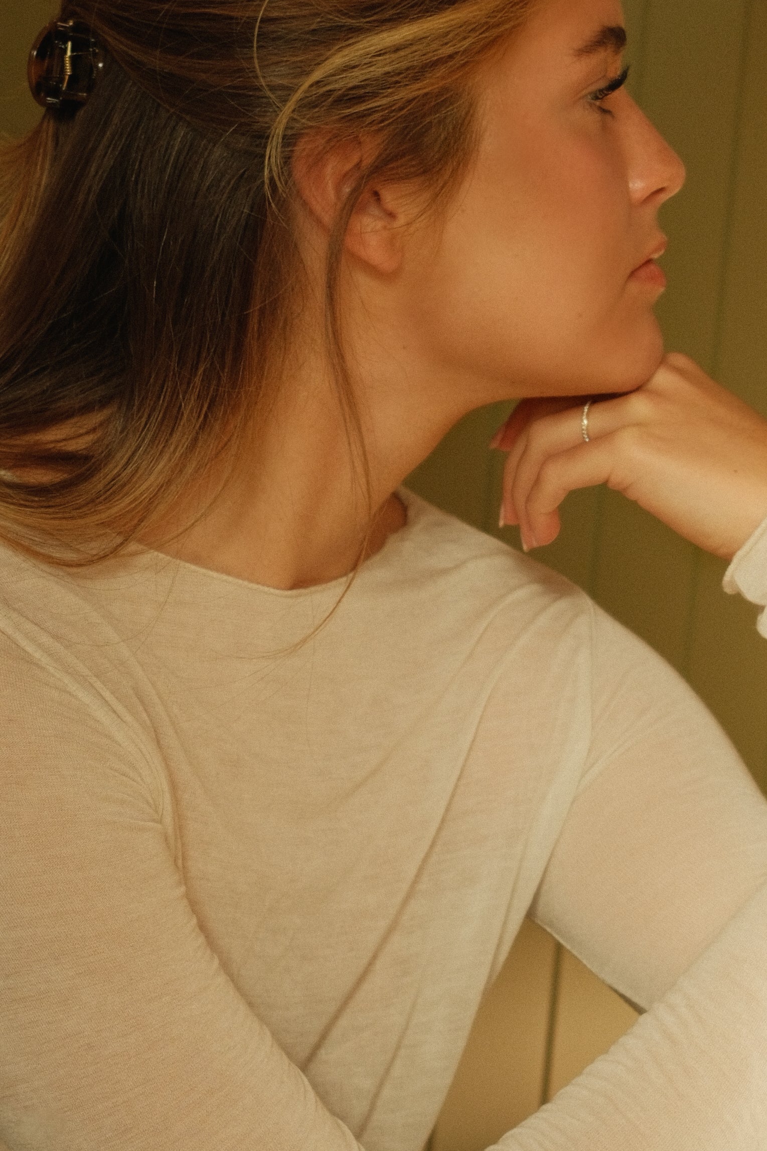 THE CASSIE TOP OFF-WHITE