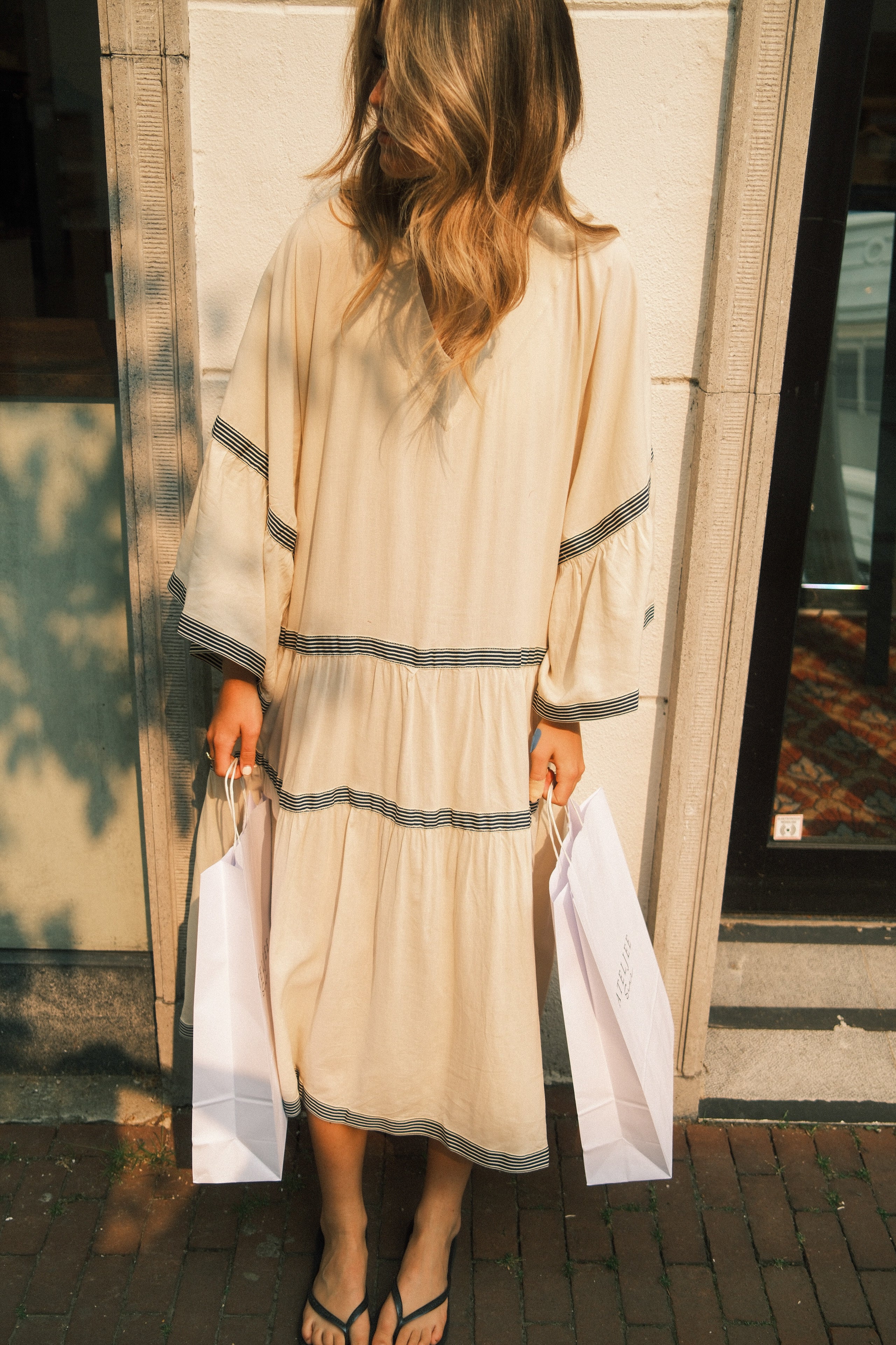 EVA DRESS BEIGE