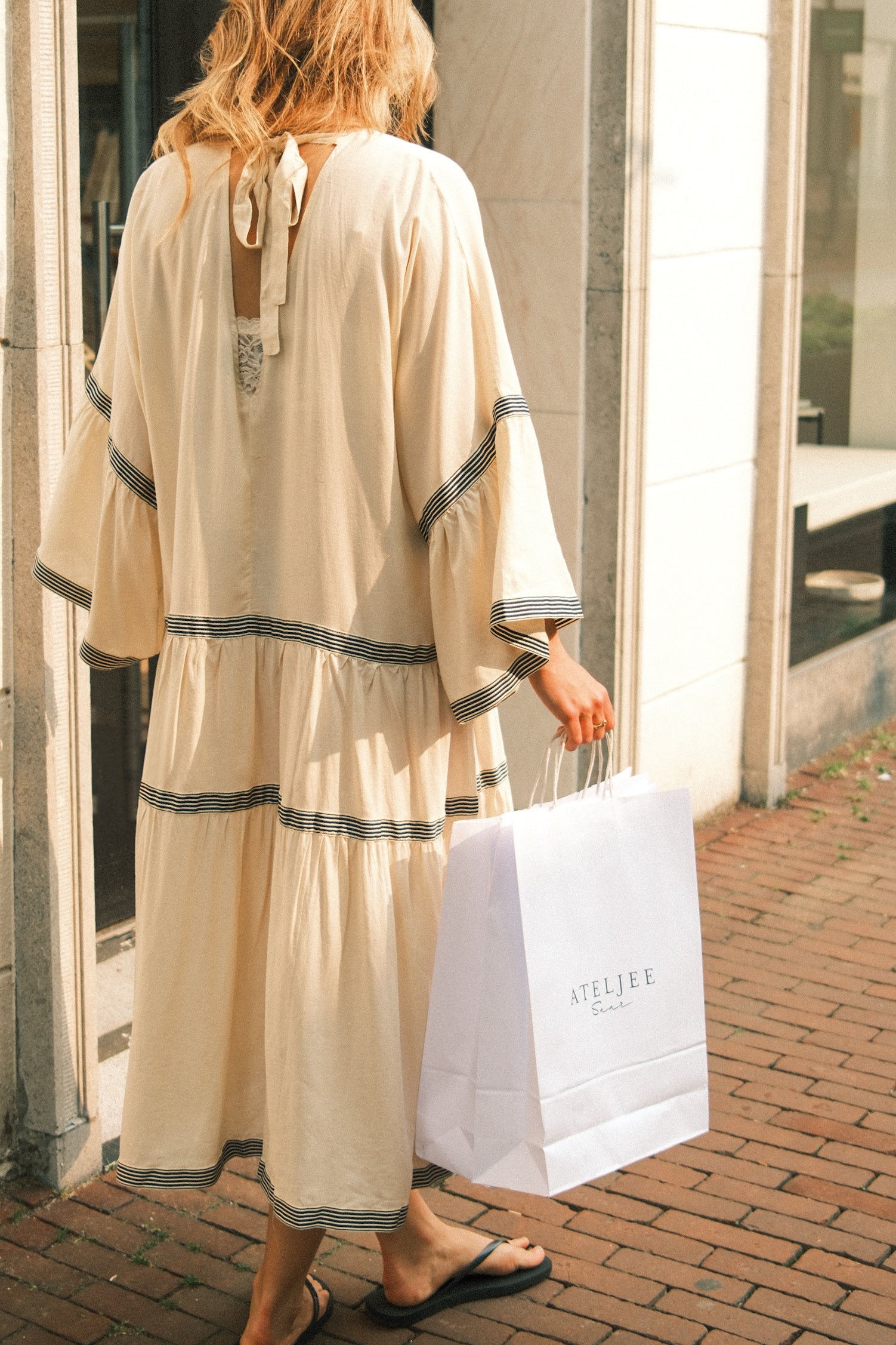 EVA DRESS BEIGE