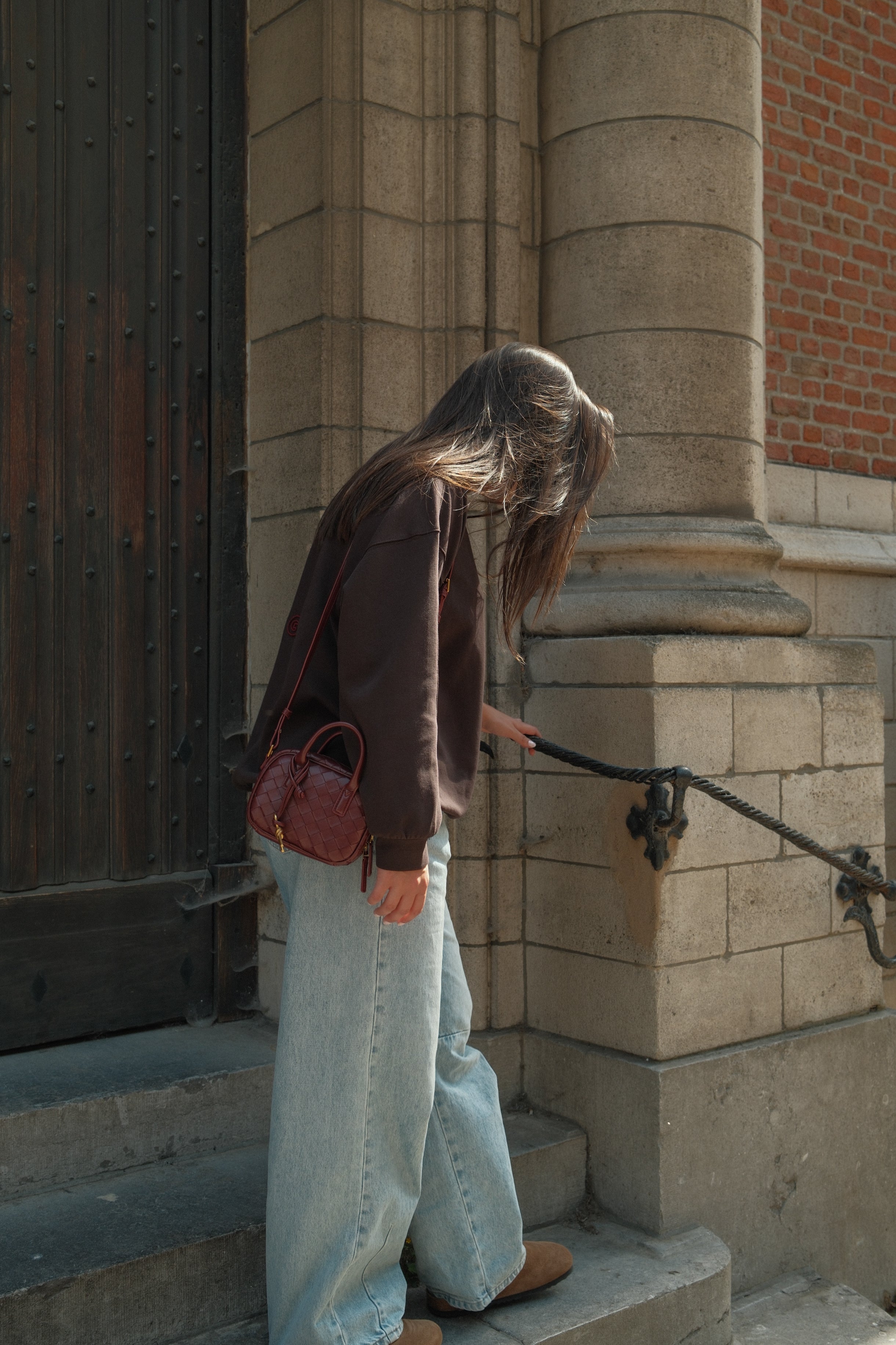 LUNA MINI BAG BORDEAUX
