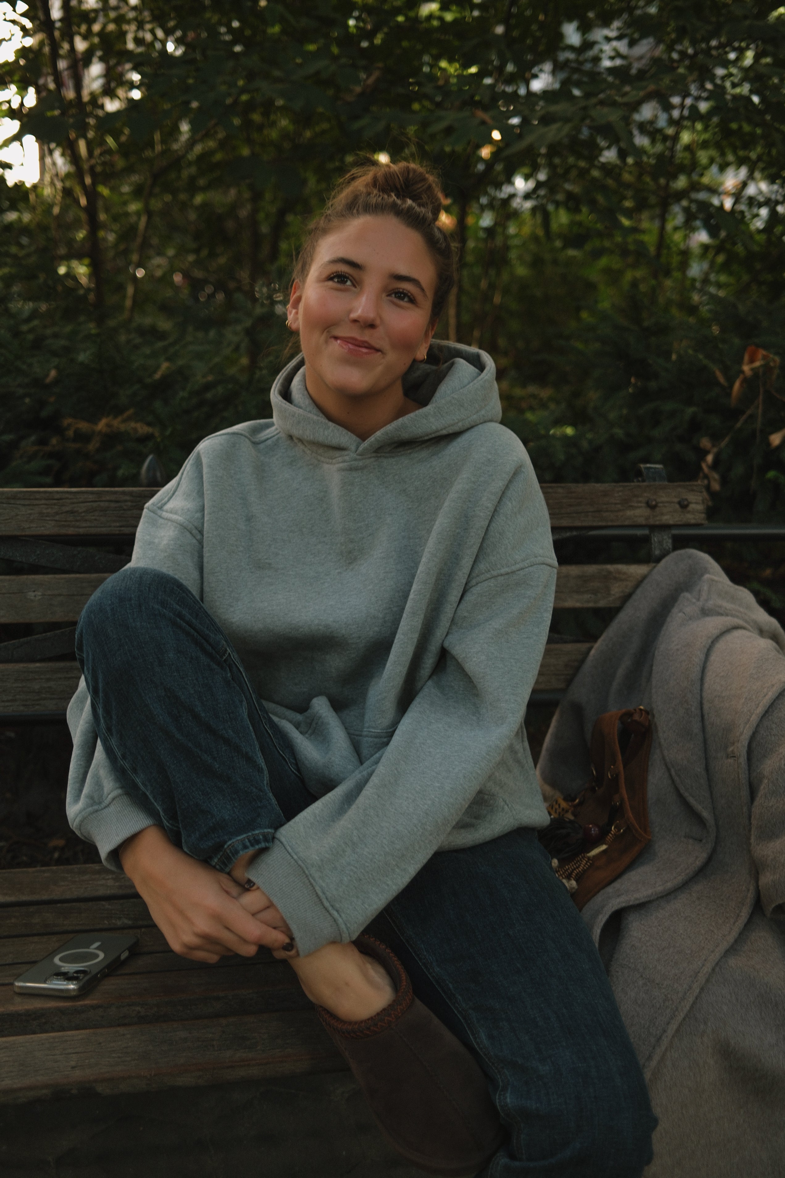 MADISON HOODIE GREY