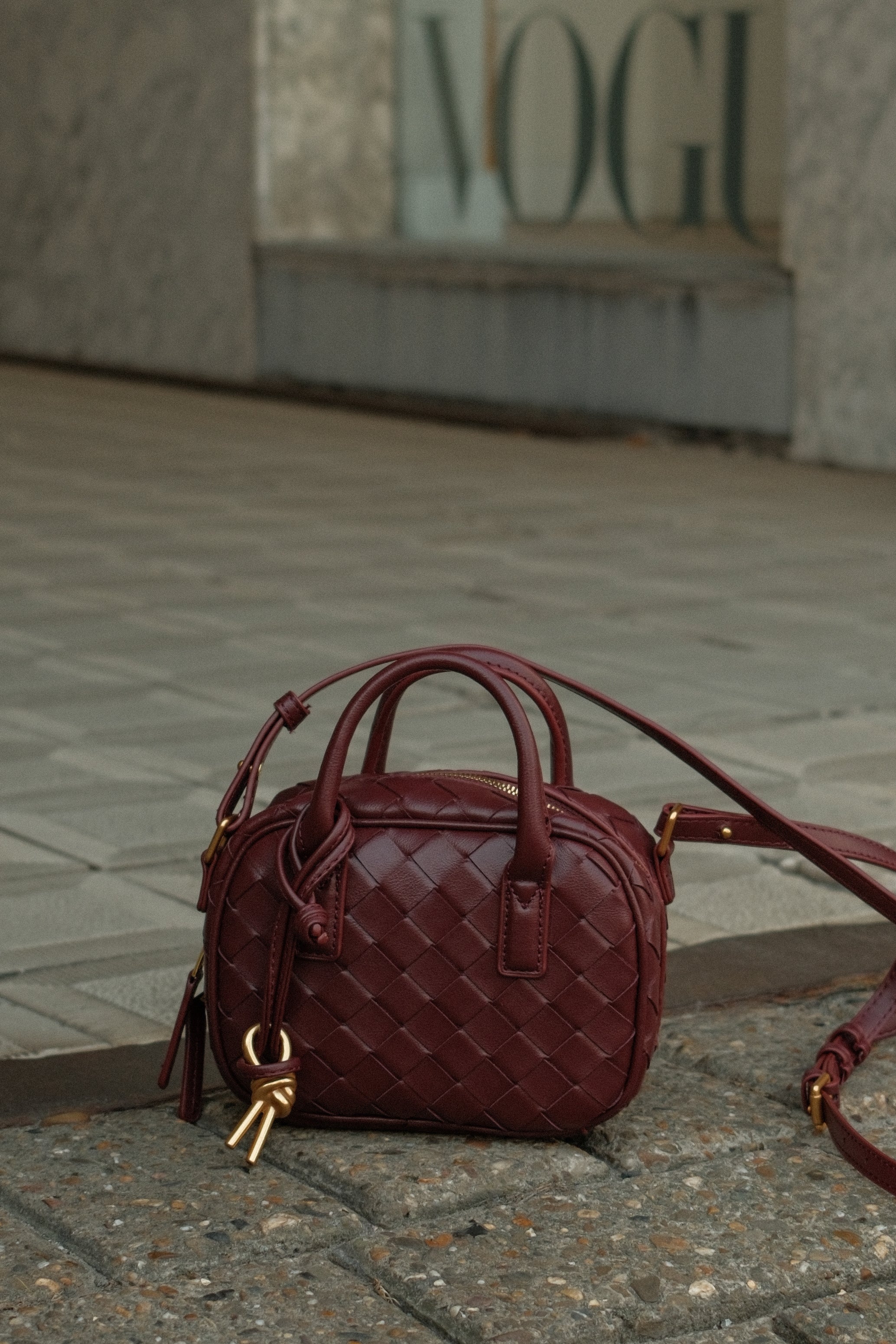 LUNA MINI BAG BORDEAUX